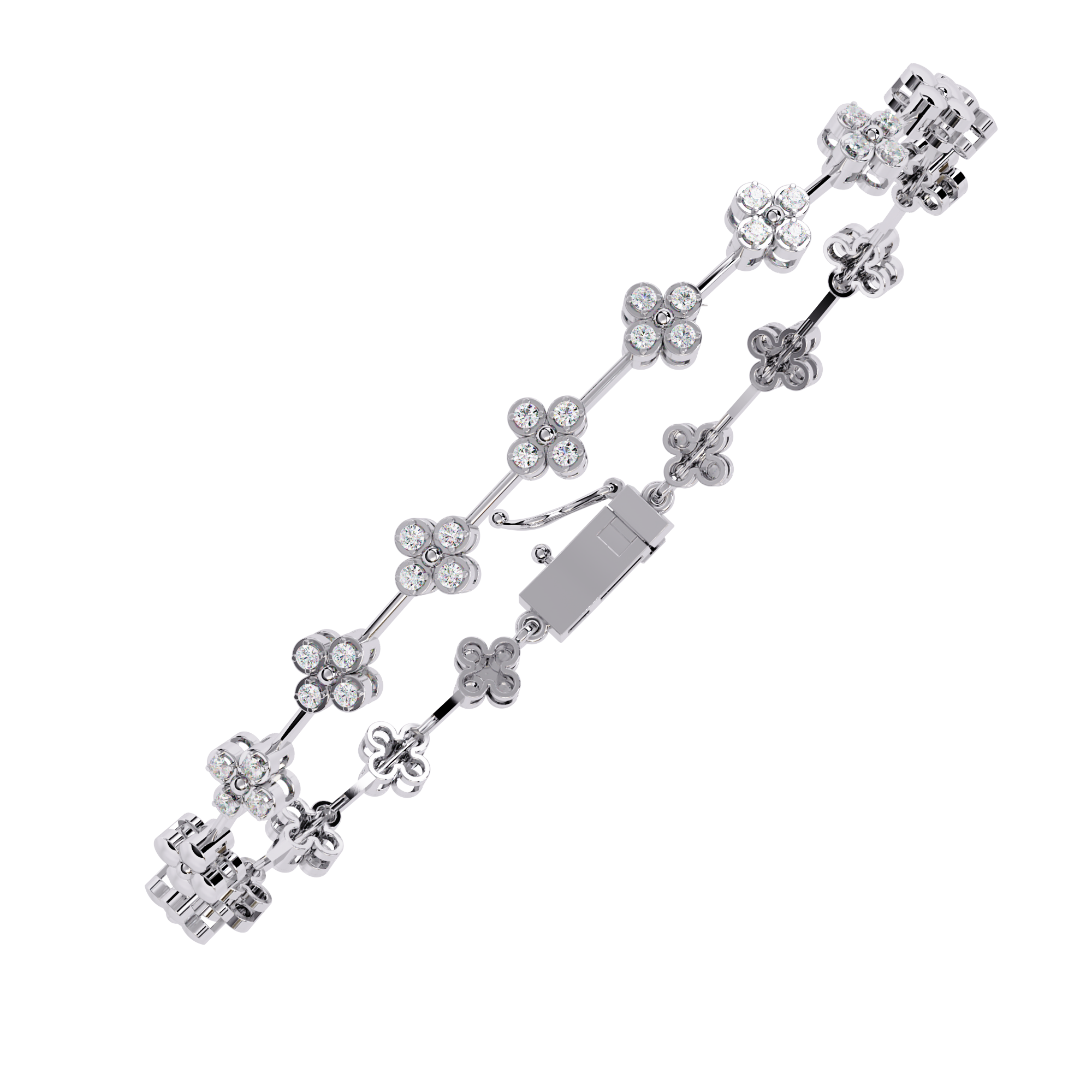 0.23 CT DAISY DELIGHT BRACELET