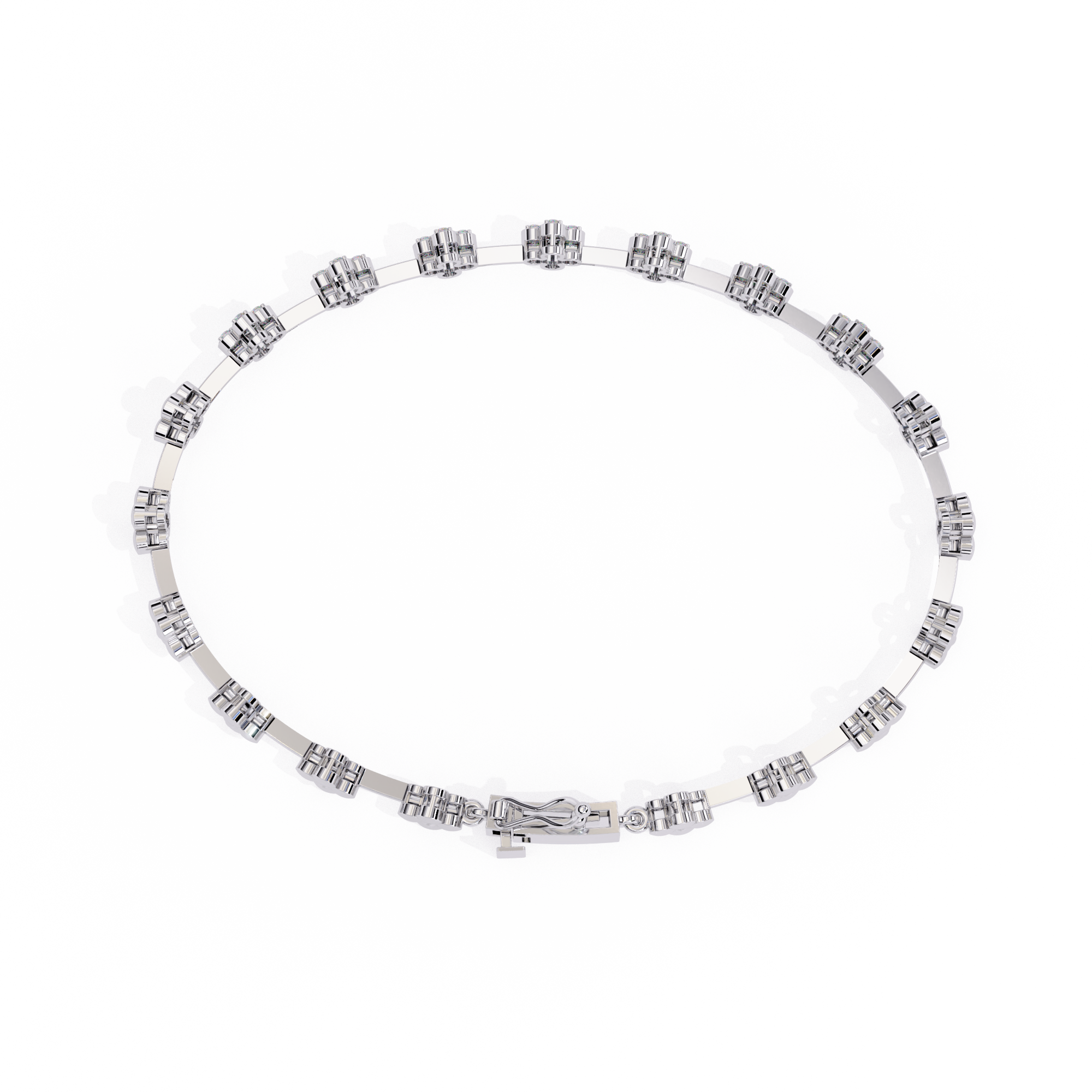 0.23 CT DAISY DELIGHT BRACELET