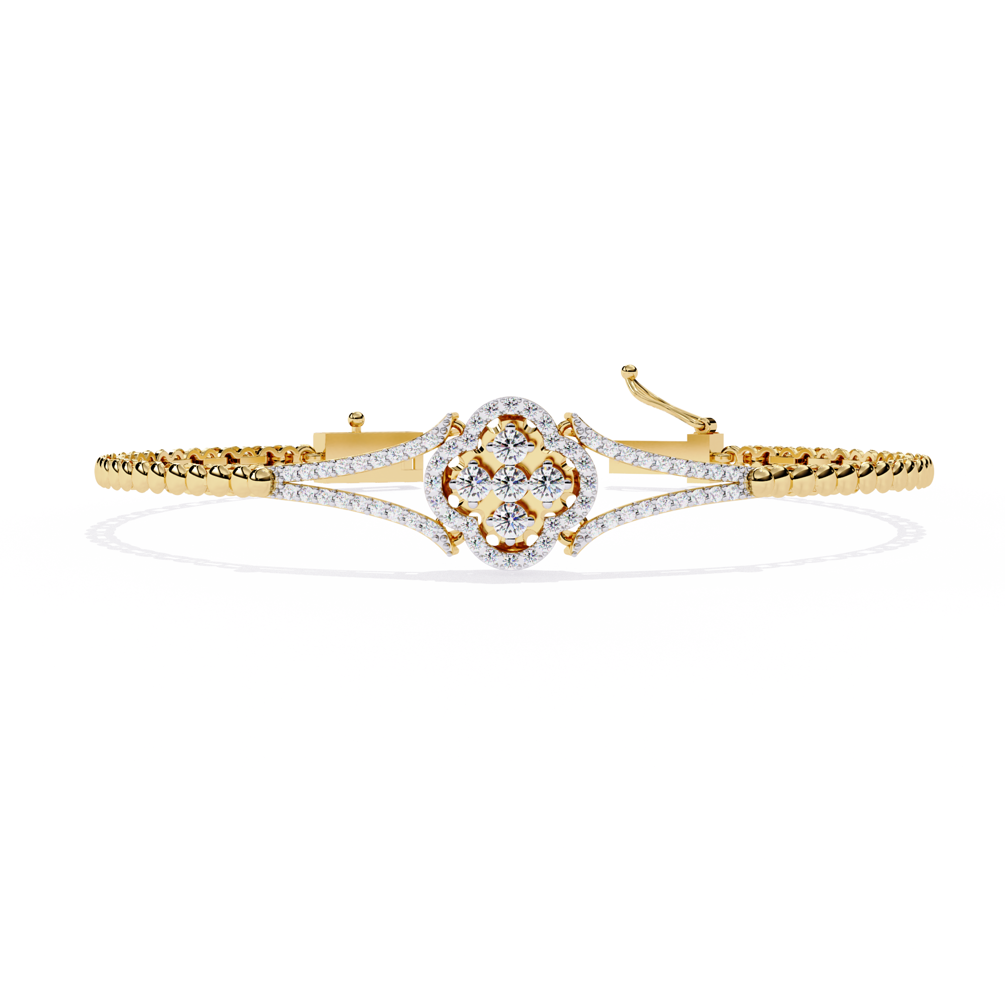 0.49 CT BLOOM SPARK BRACELET 18K