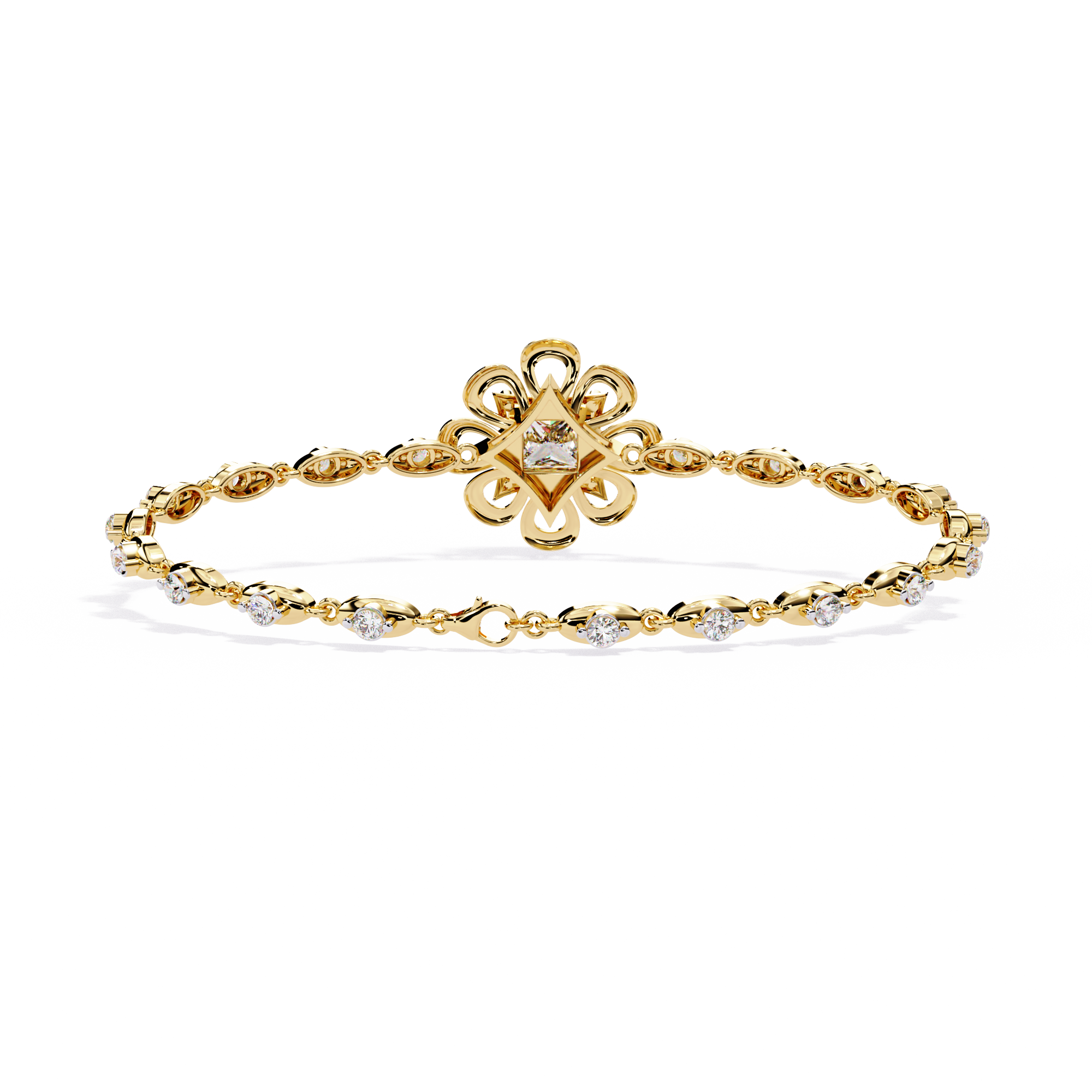 2.11 CT ROSÉ EMBLEM BRACELET