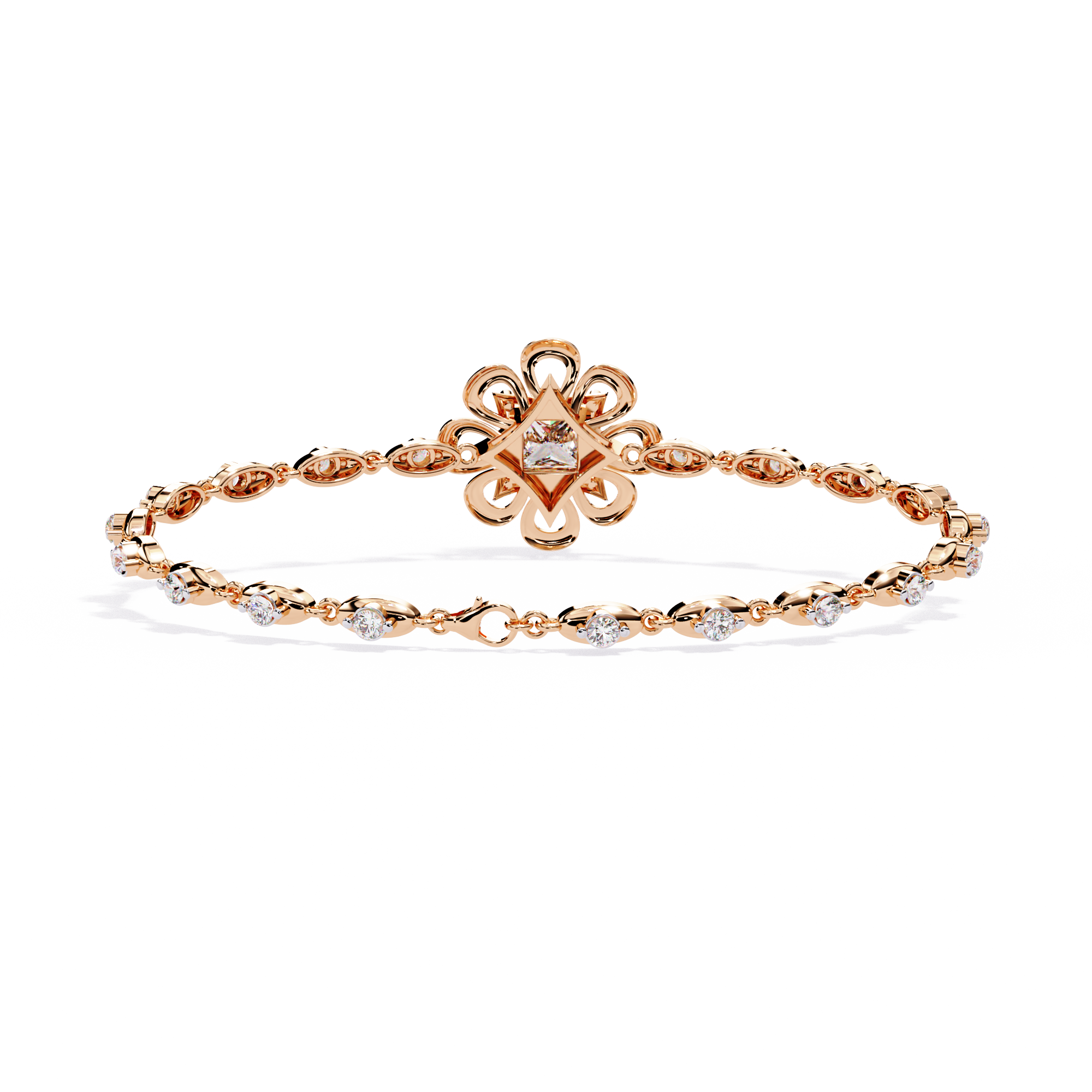2.11 CT ROSÉ EMBLEM BRACELET
