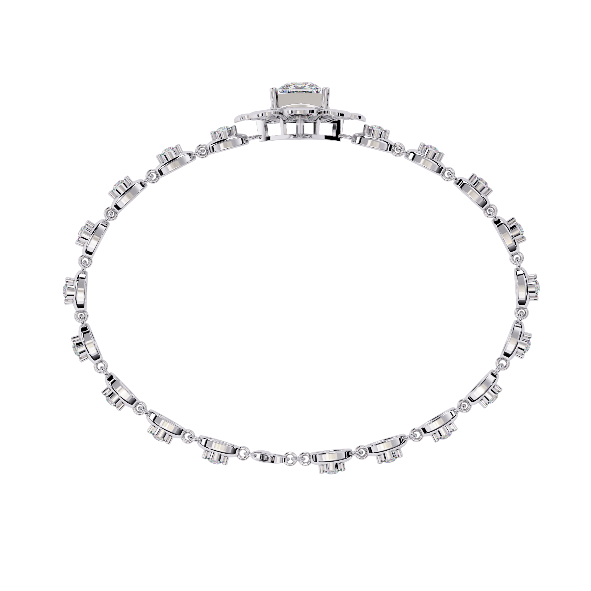 2.11 CT ROSÉ EMBLEM BRACELET
