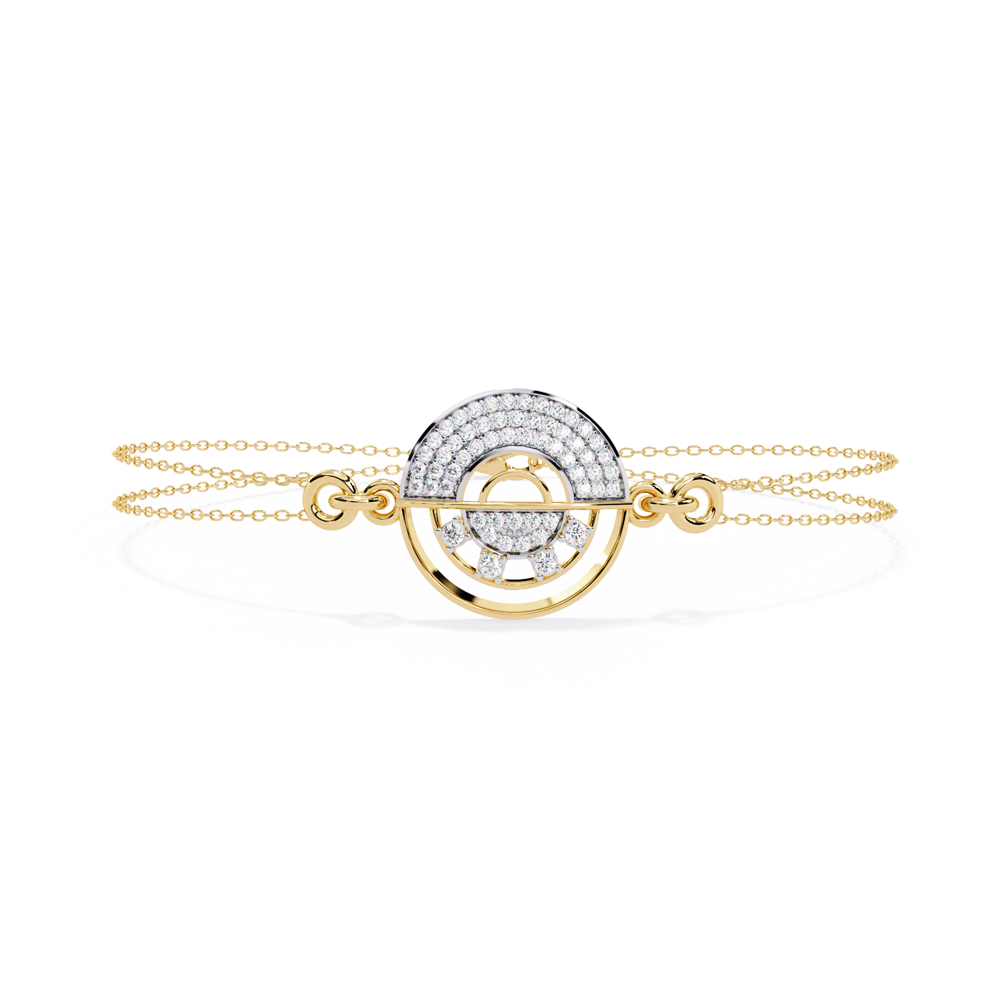 0.41 CT CELESTIAL ORBIT BRACELET