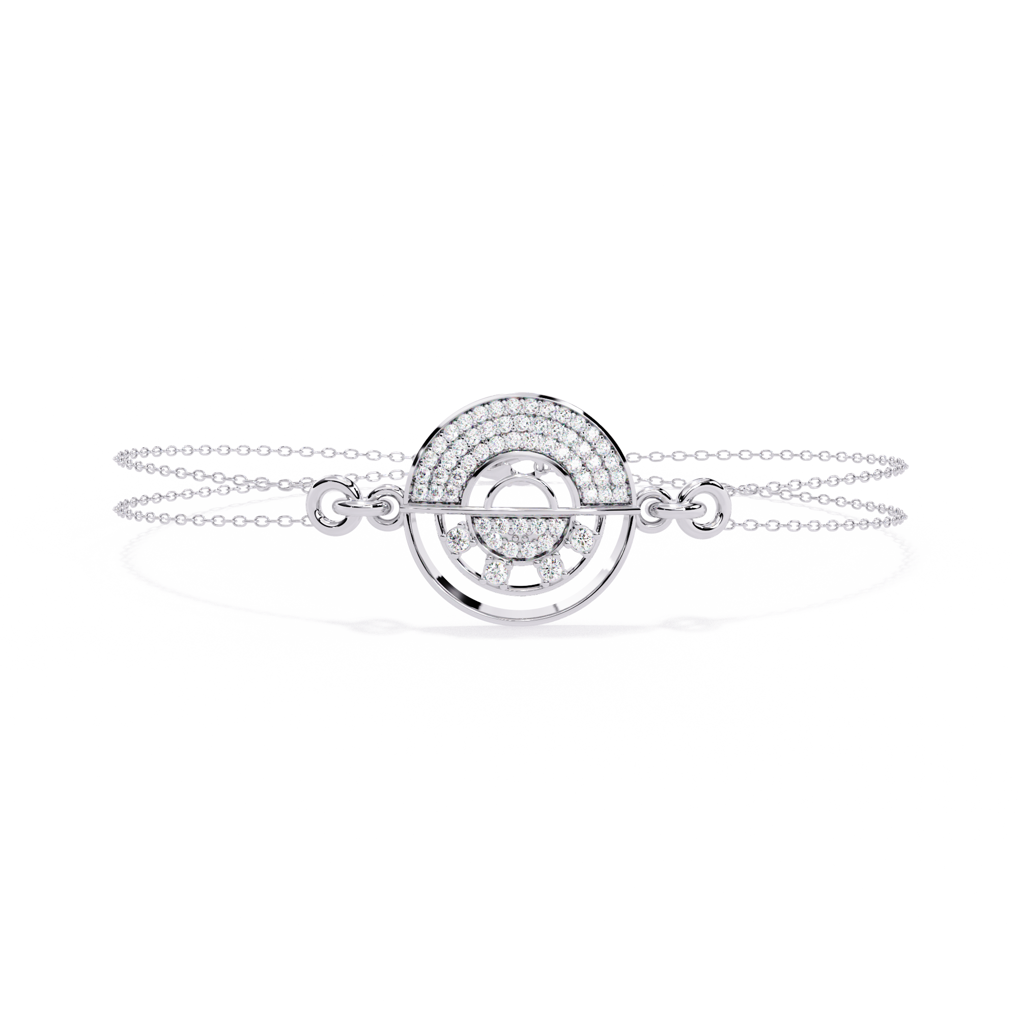 0.41 CT CELESTIAL ORBIT BRACELET