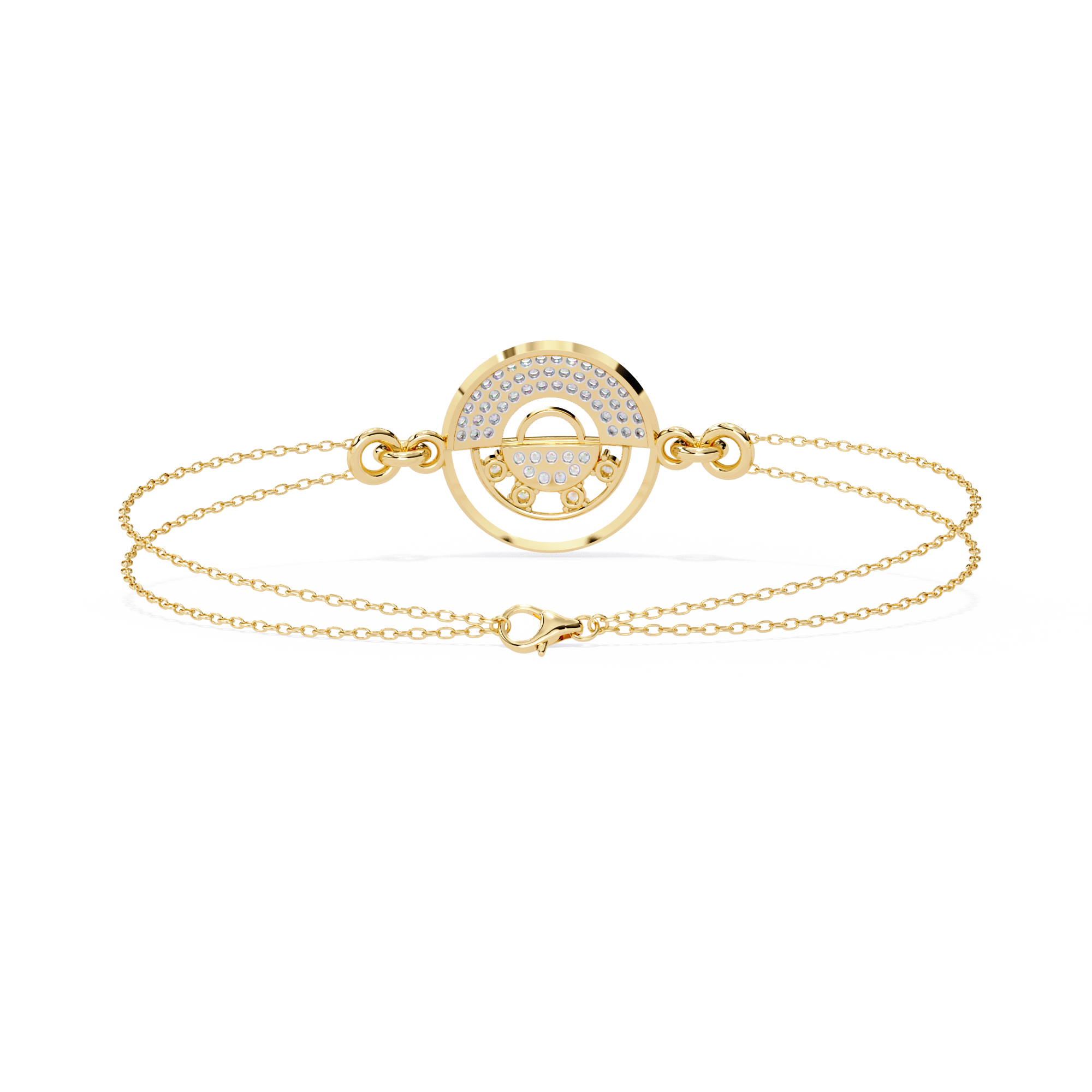 0.41 CT CELESTIAL ORBIT BRACELET
