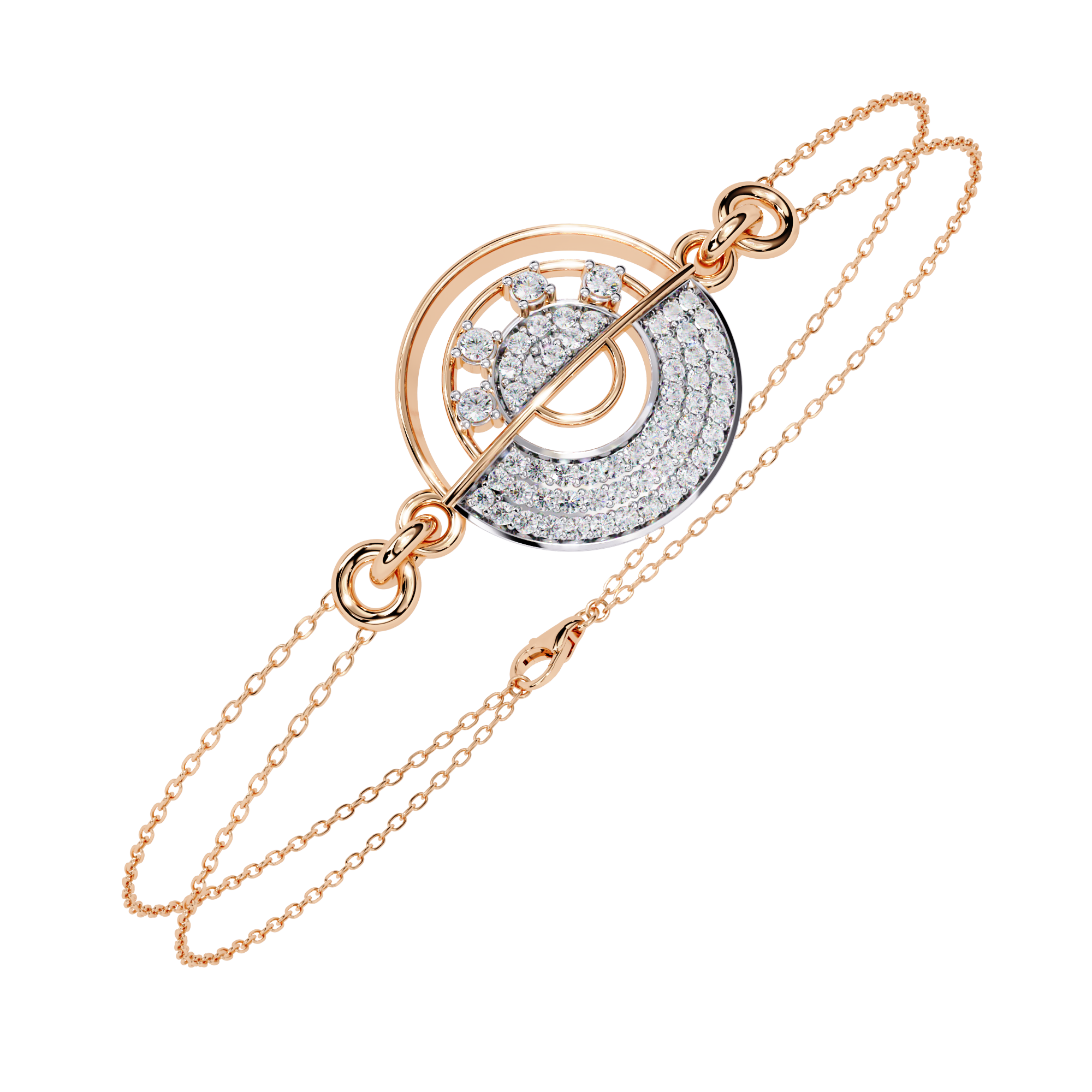 0.41 CT CELESTIAL ORBIT BRACELET