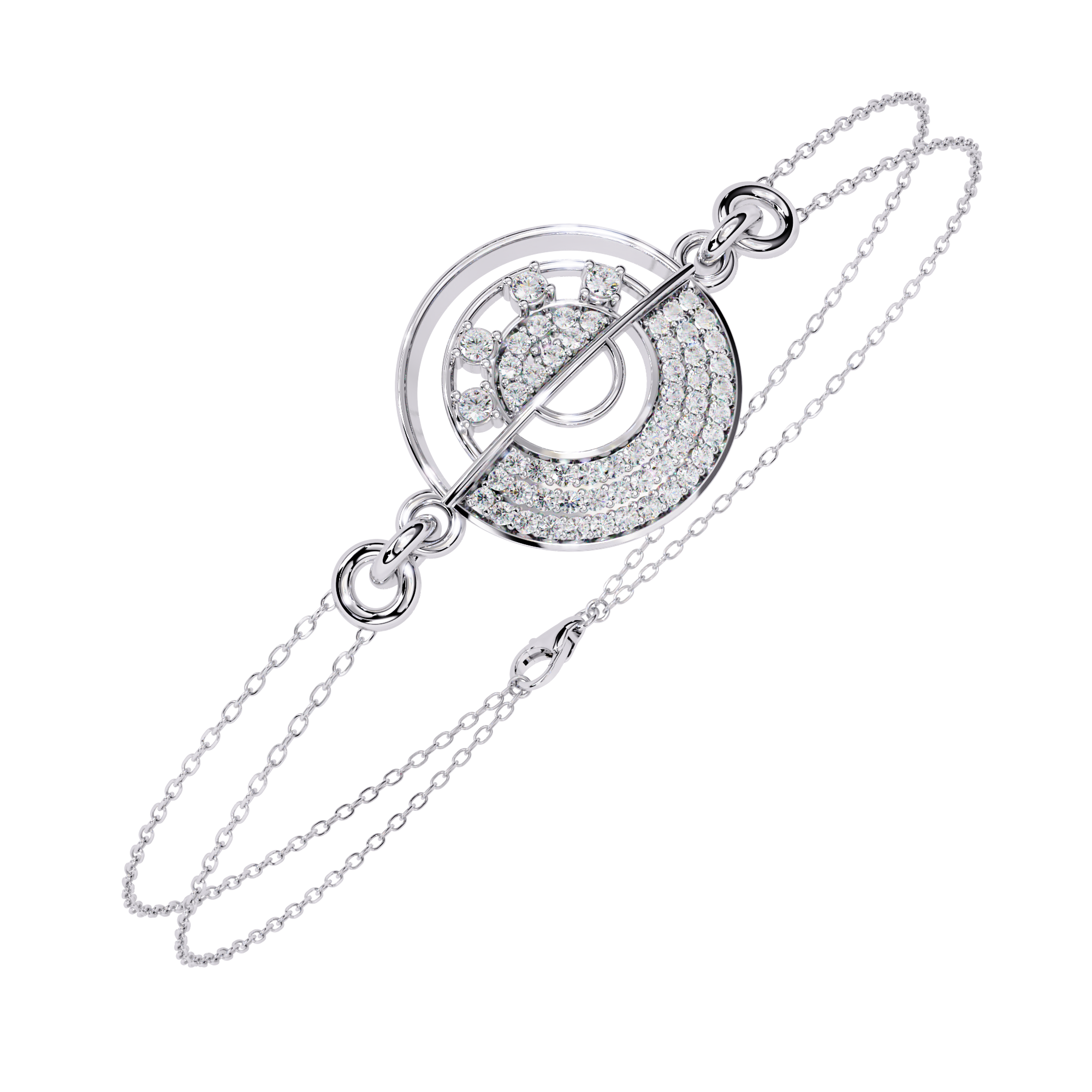 0.41 CT CELESTIAL ORBIT BRACELET