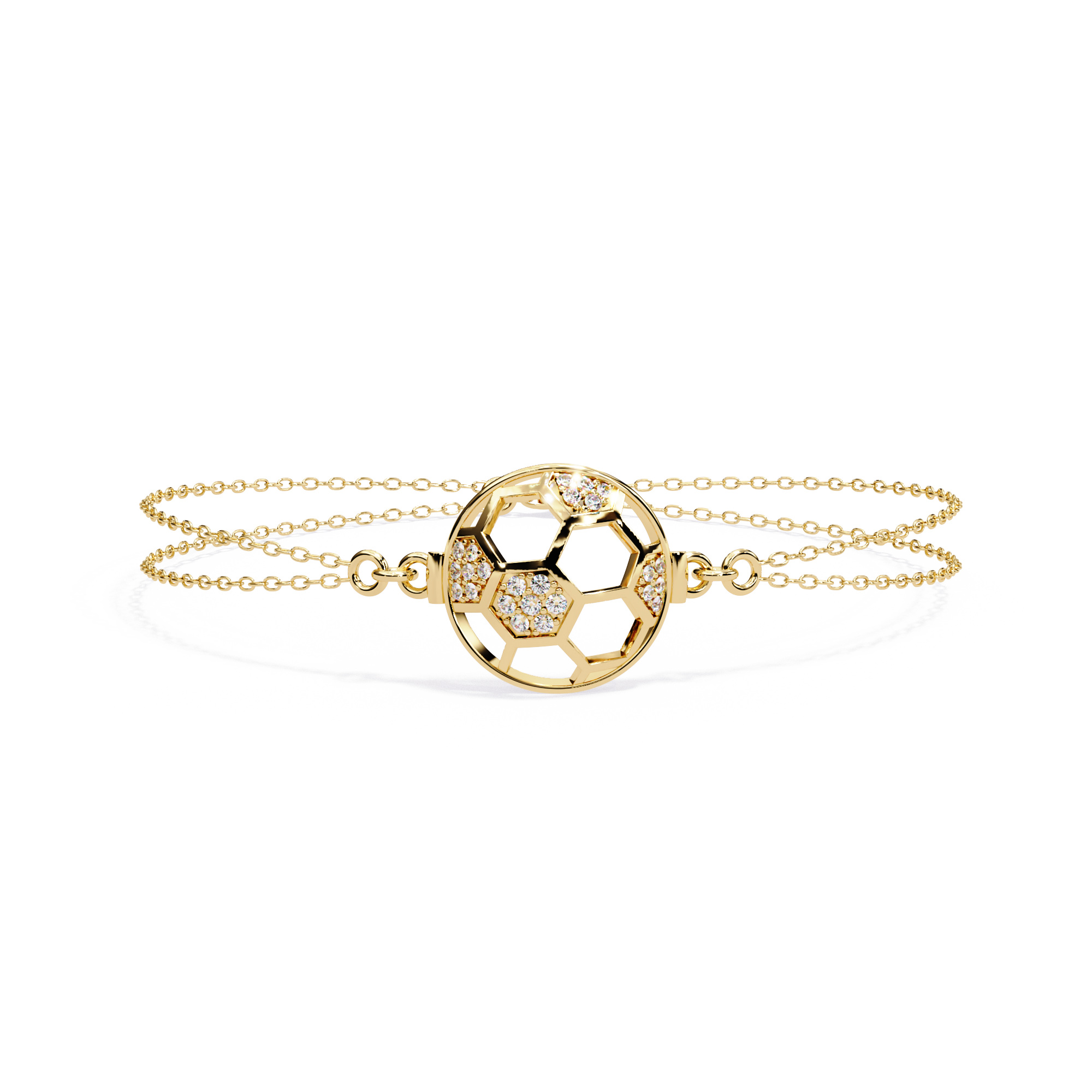0.20 CT UNITY KNOT BRACELET