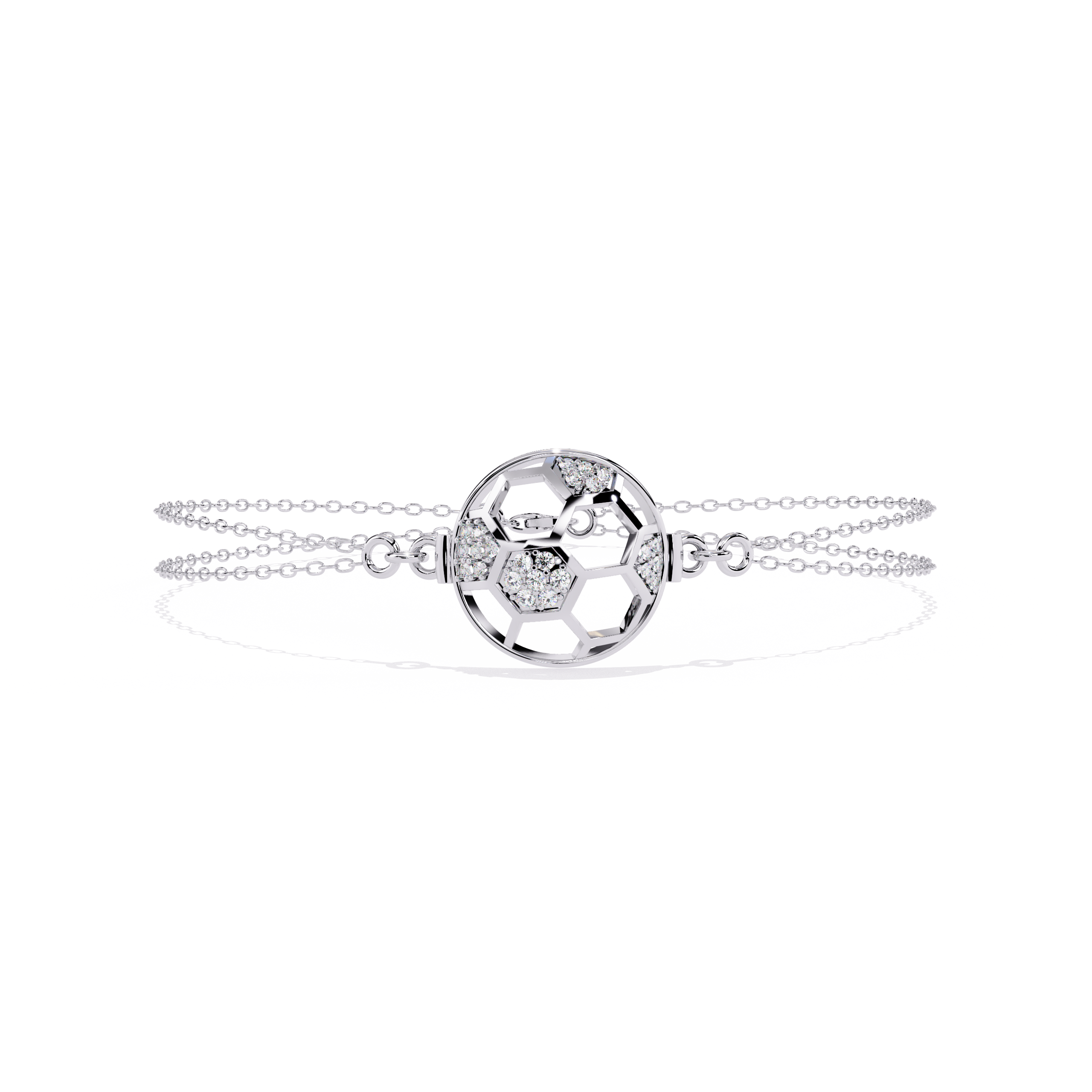 0.20 CT UNITY KNOT BRACELET
