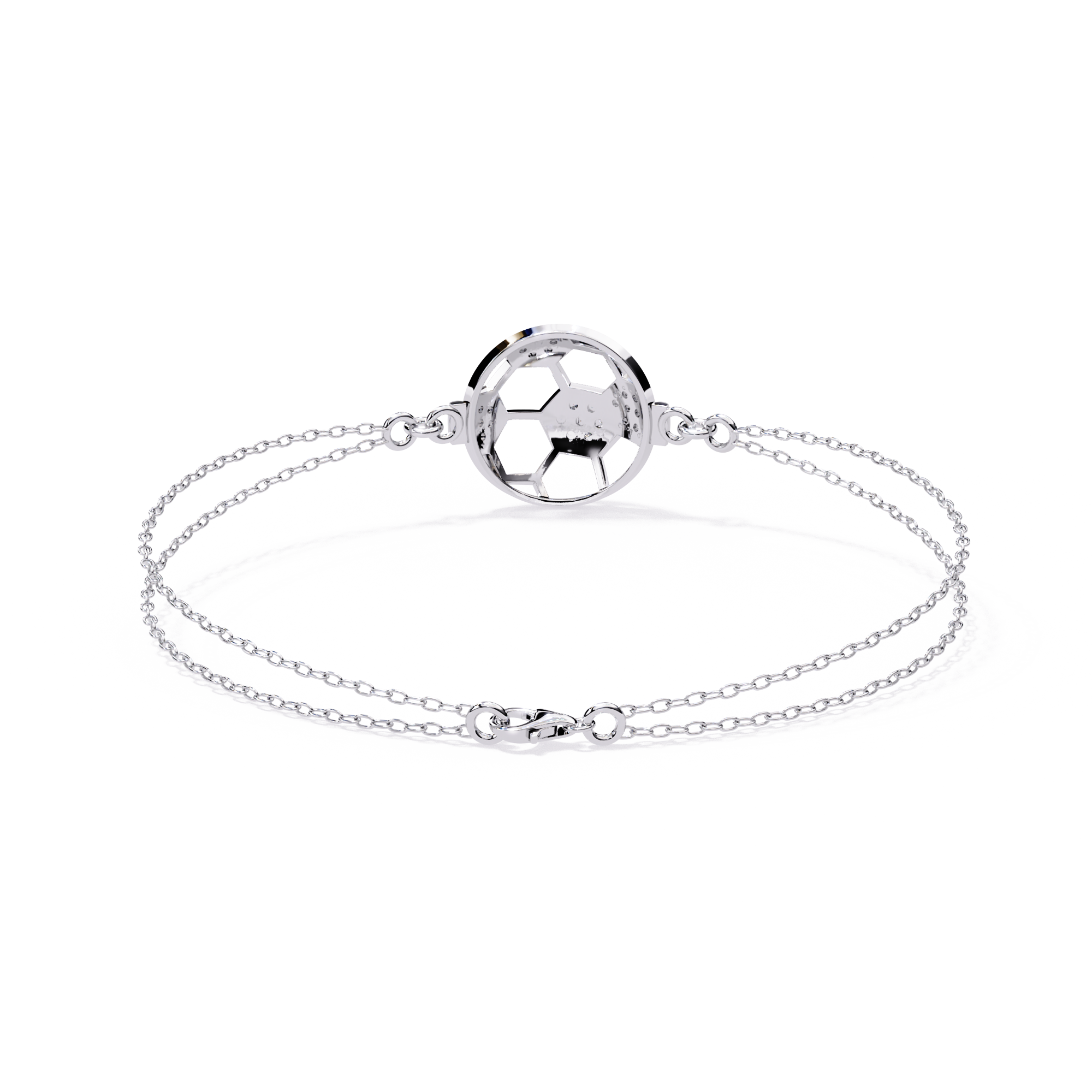 0.20 CT UNITY KNOT BRACELET
