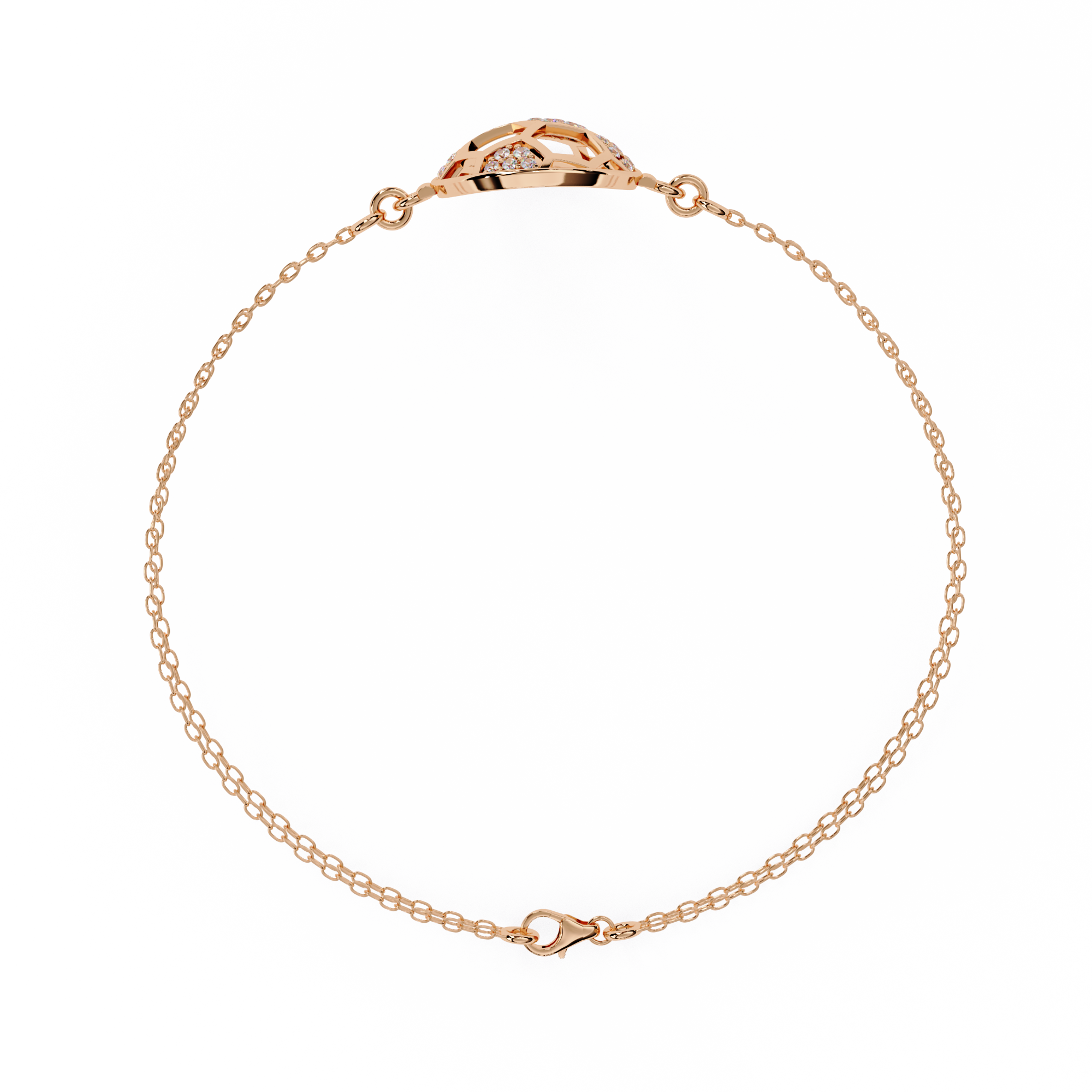 0.20 CT UNITY KNOT BRACELET