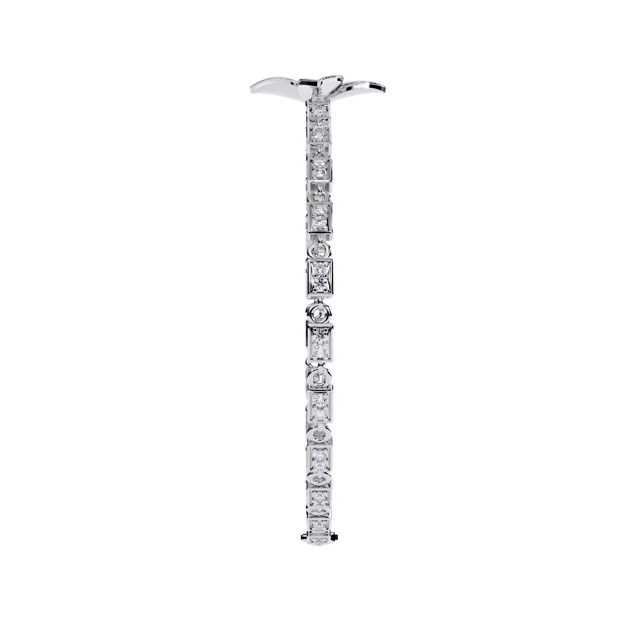 0.41 CT FLORÉ PETAL BRACELET 18K