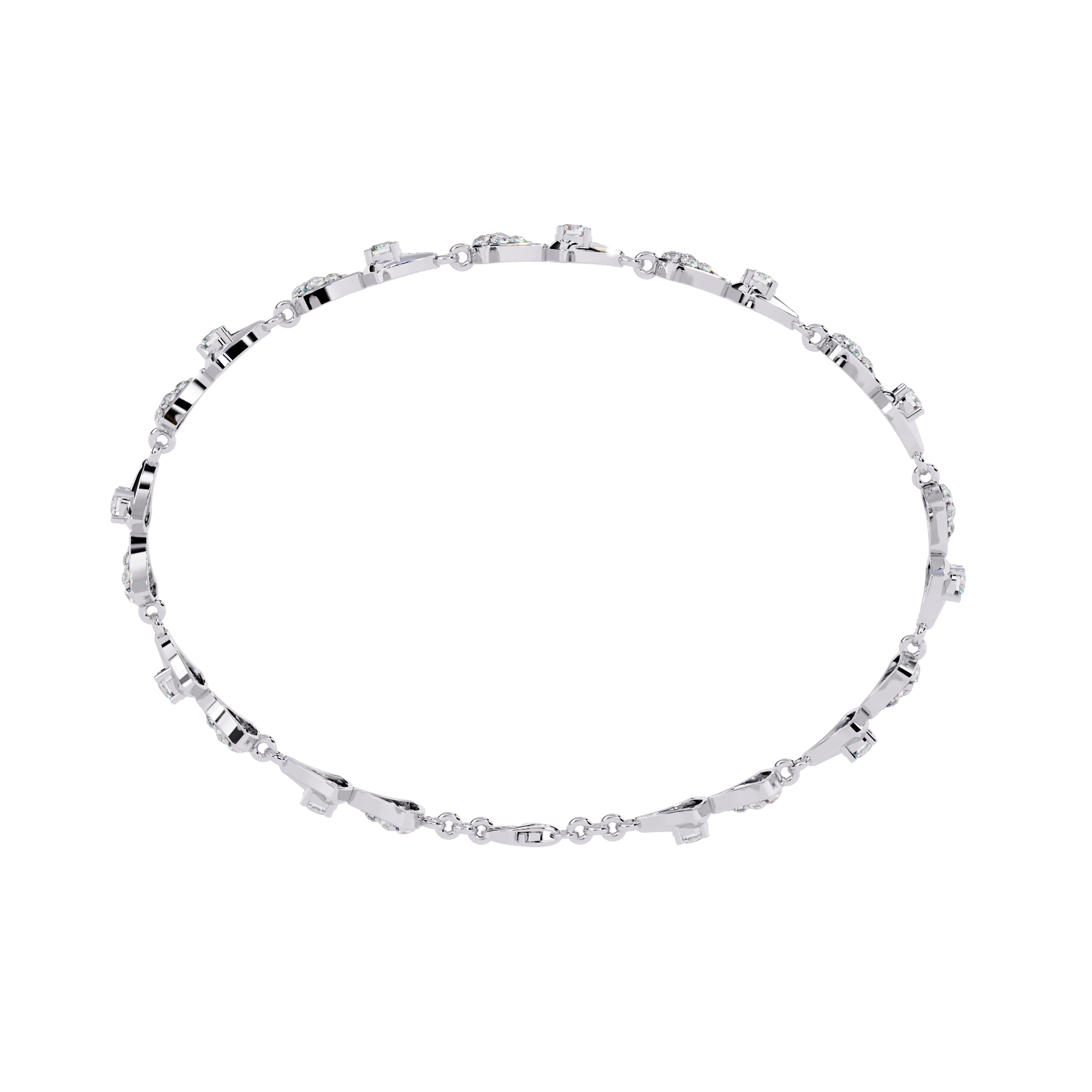 1.26 CT HEARTLINK RADIANCE BRACELET