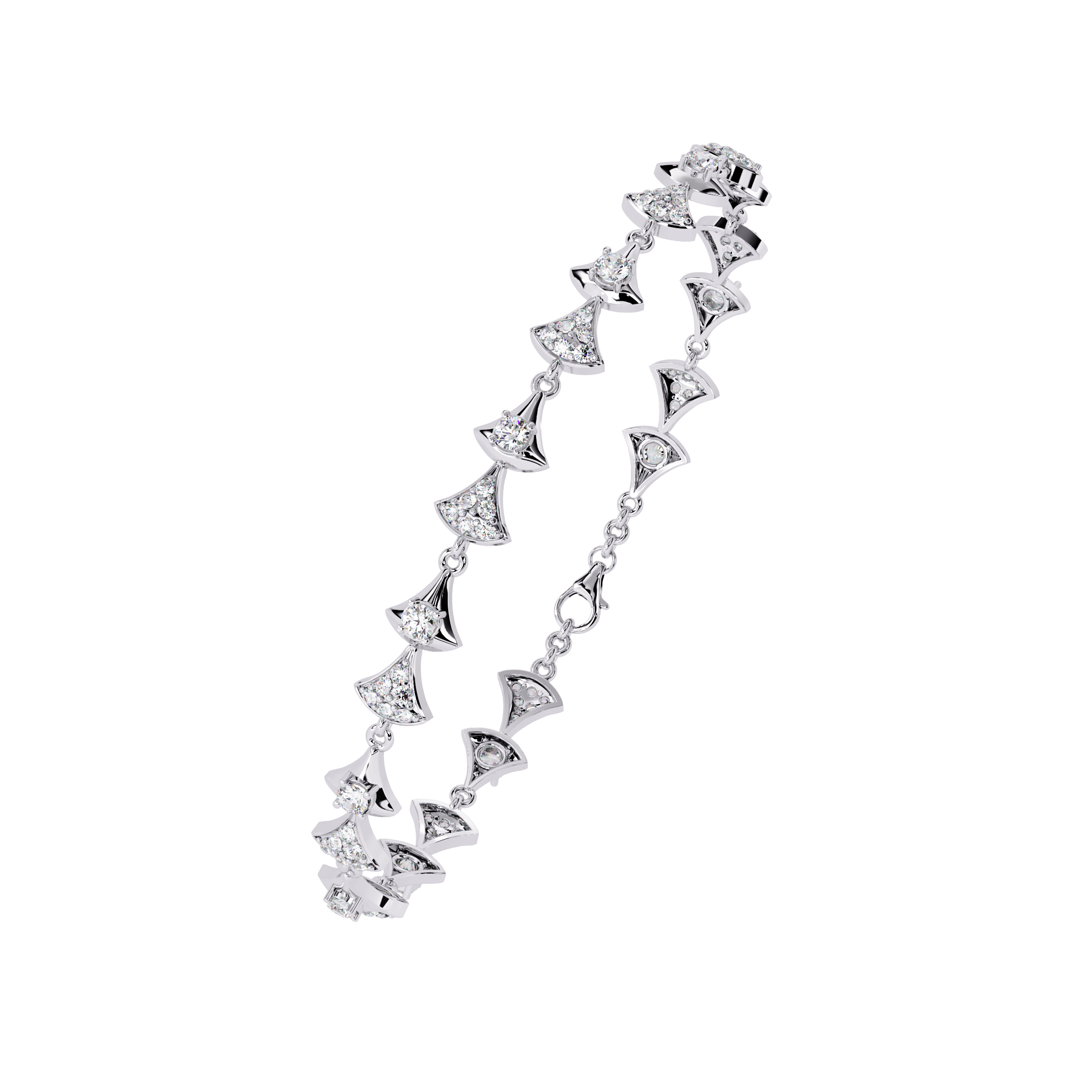 1.26 CT HEARTLINK RADIANCE BRACELET