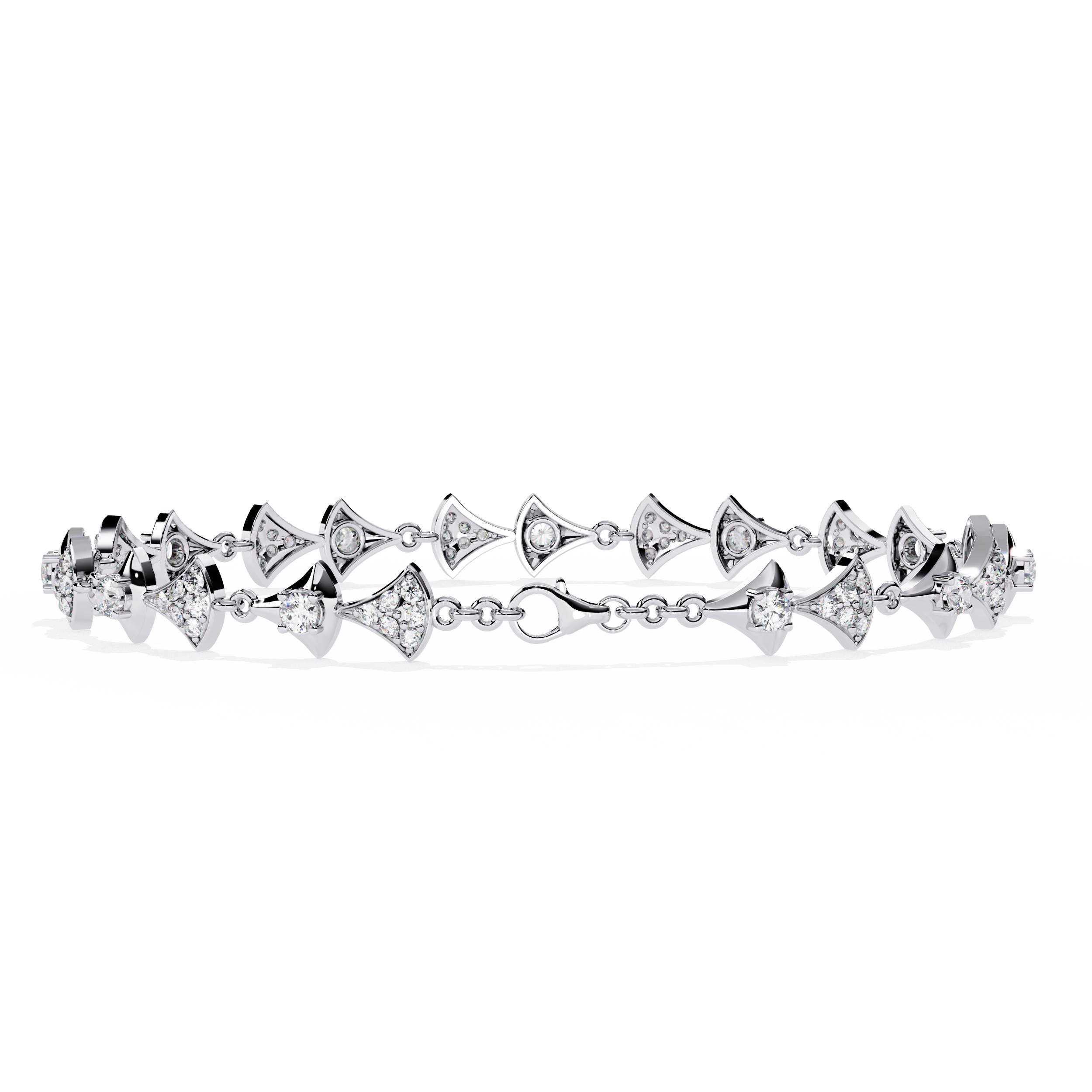 1.26 CT HEARTLINK RADIANCE BRACELET