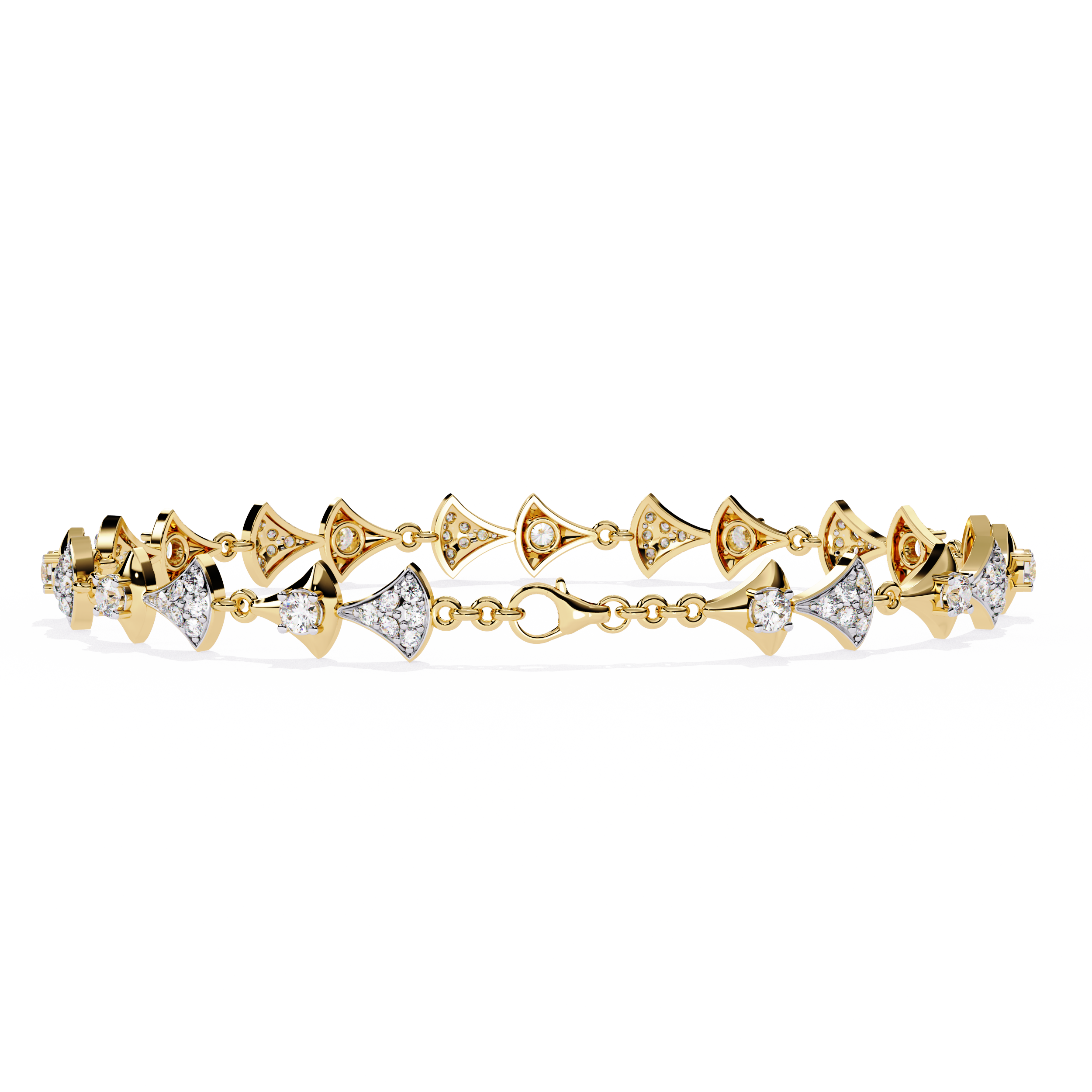 1.26 CT HEARTLINK RADIANCE BRACELET