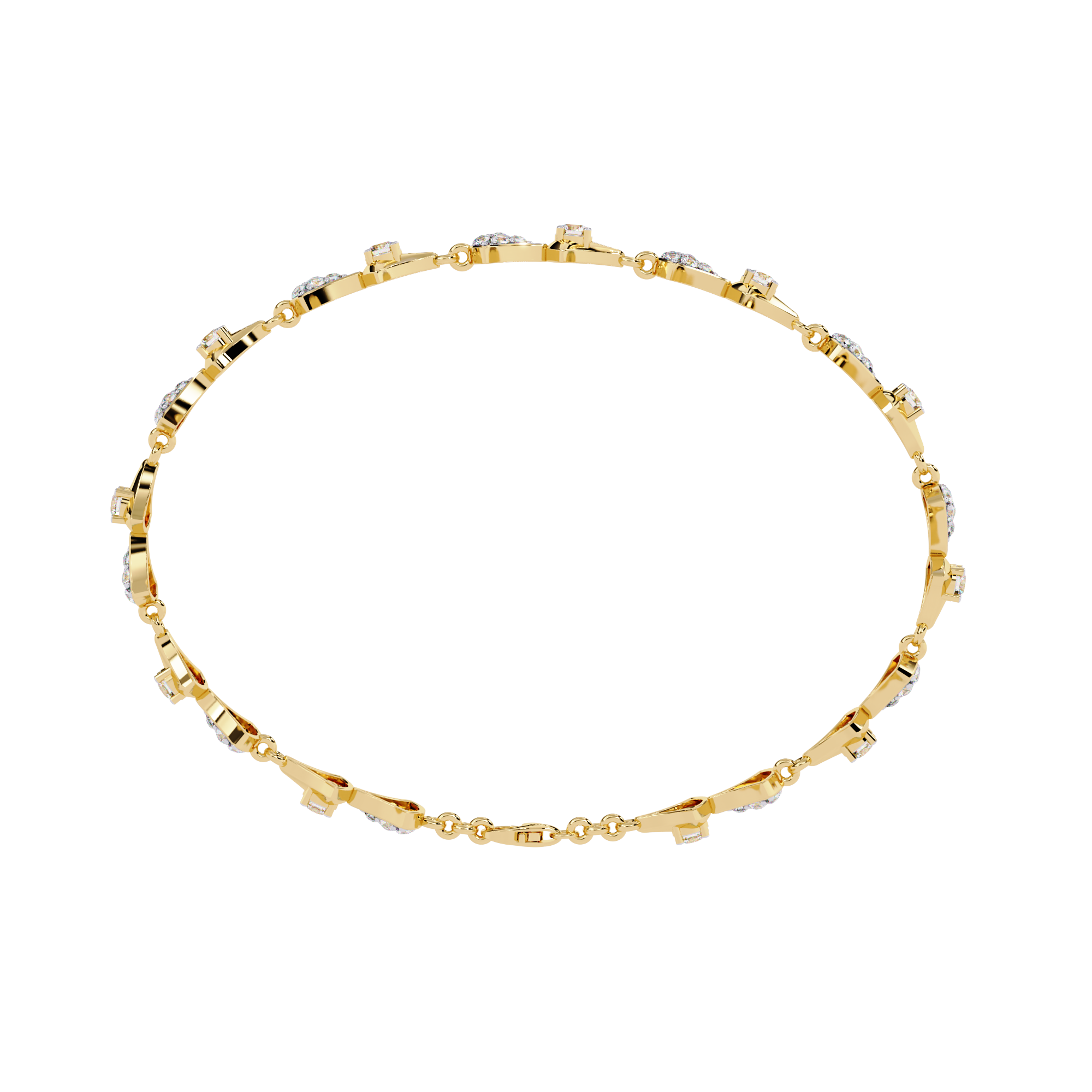 1.26 CT HEARTLINK RADIANCE BRACELET