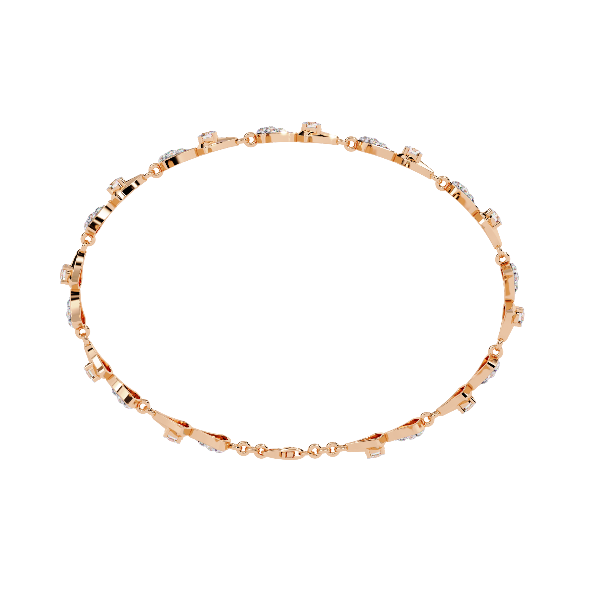 1.26 CT HEARTLINK RADIANCE BRACELET