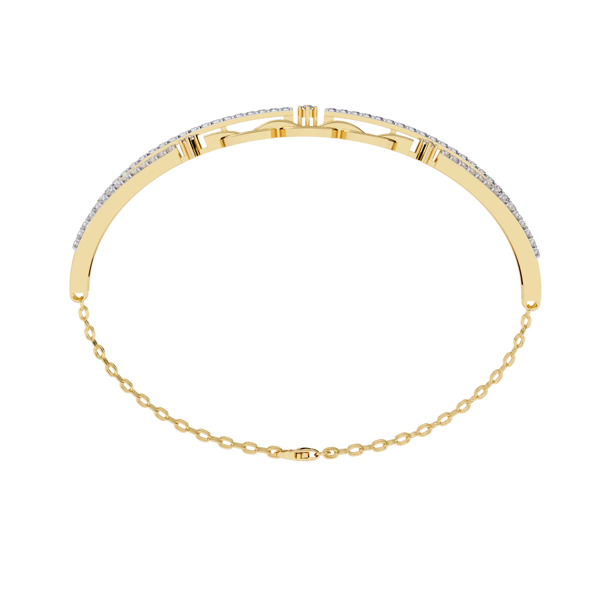 0.86 CT FILIGREE GRACE BRACELET 18K