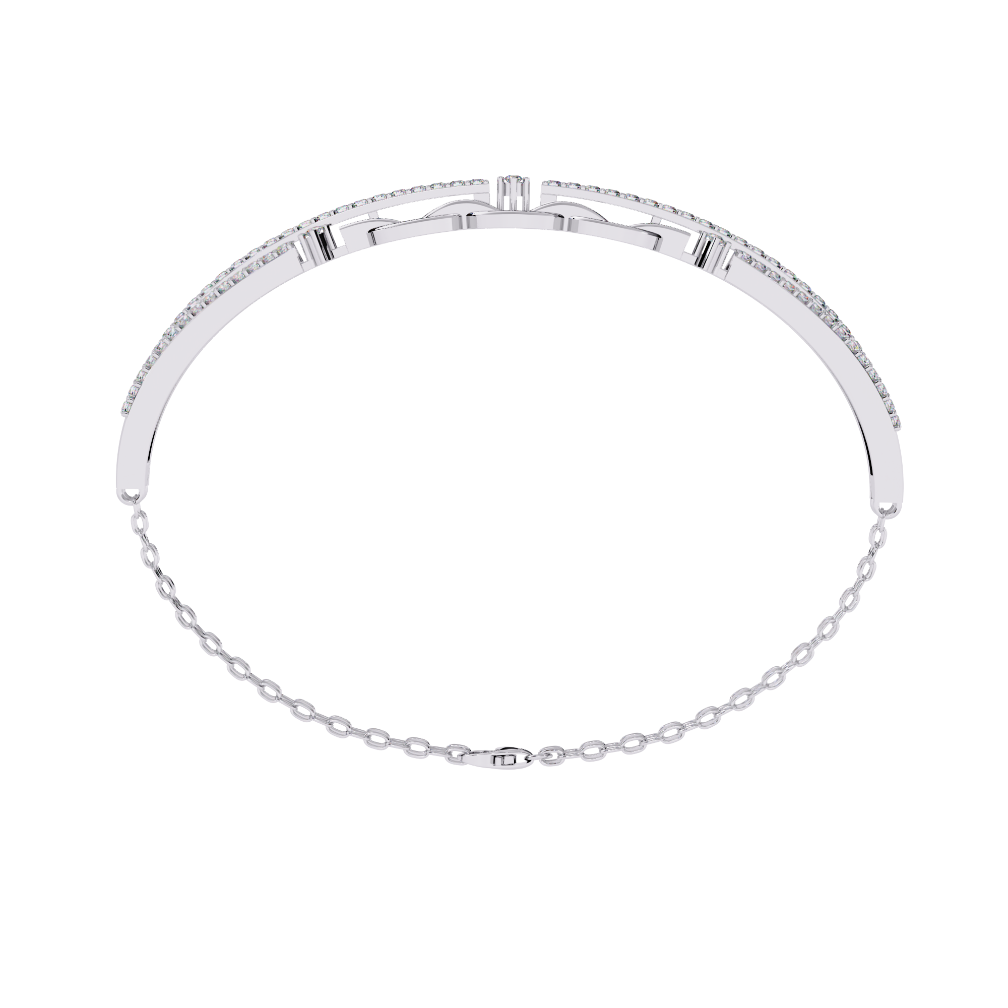 0.86 CT FILIGREE GRACE BRACELET 18K