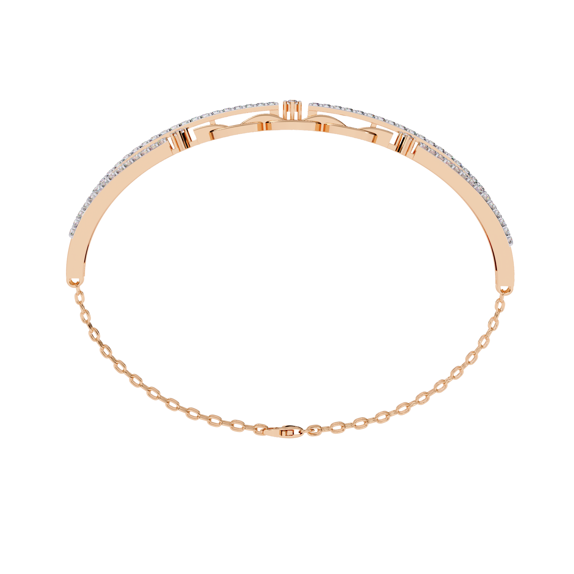0.86 CT FILIGREE GRACE BRACELET 18K