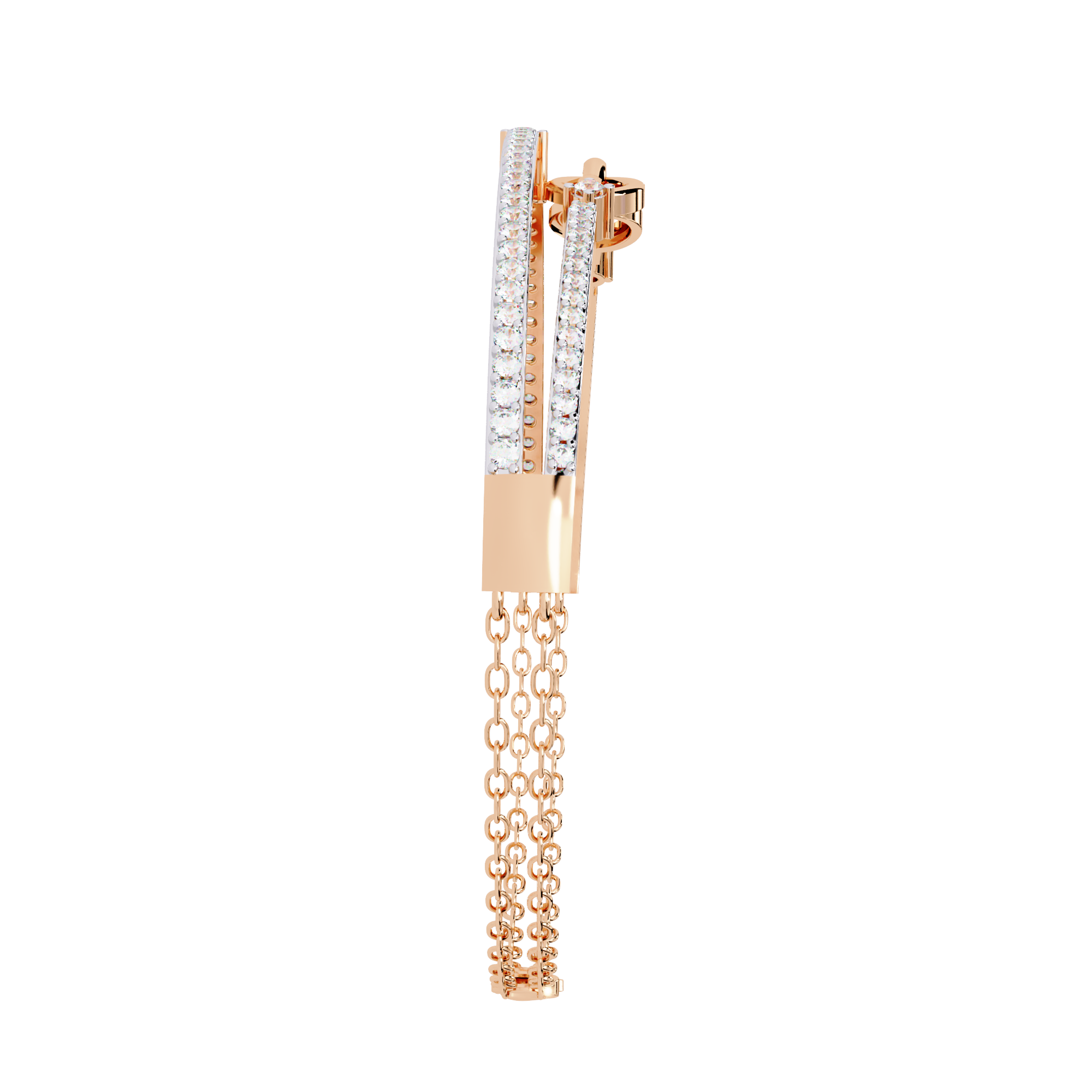 0.86 CT FILIGREE GRACE BRACELET 18K