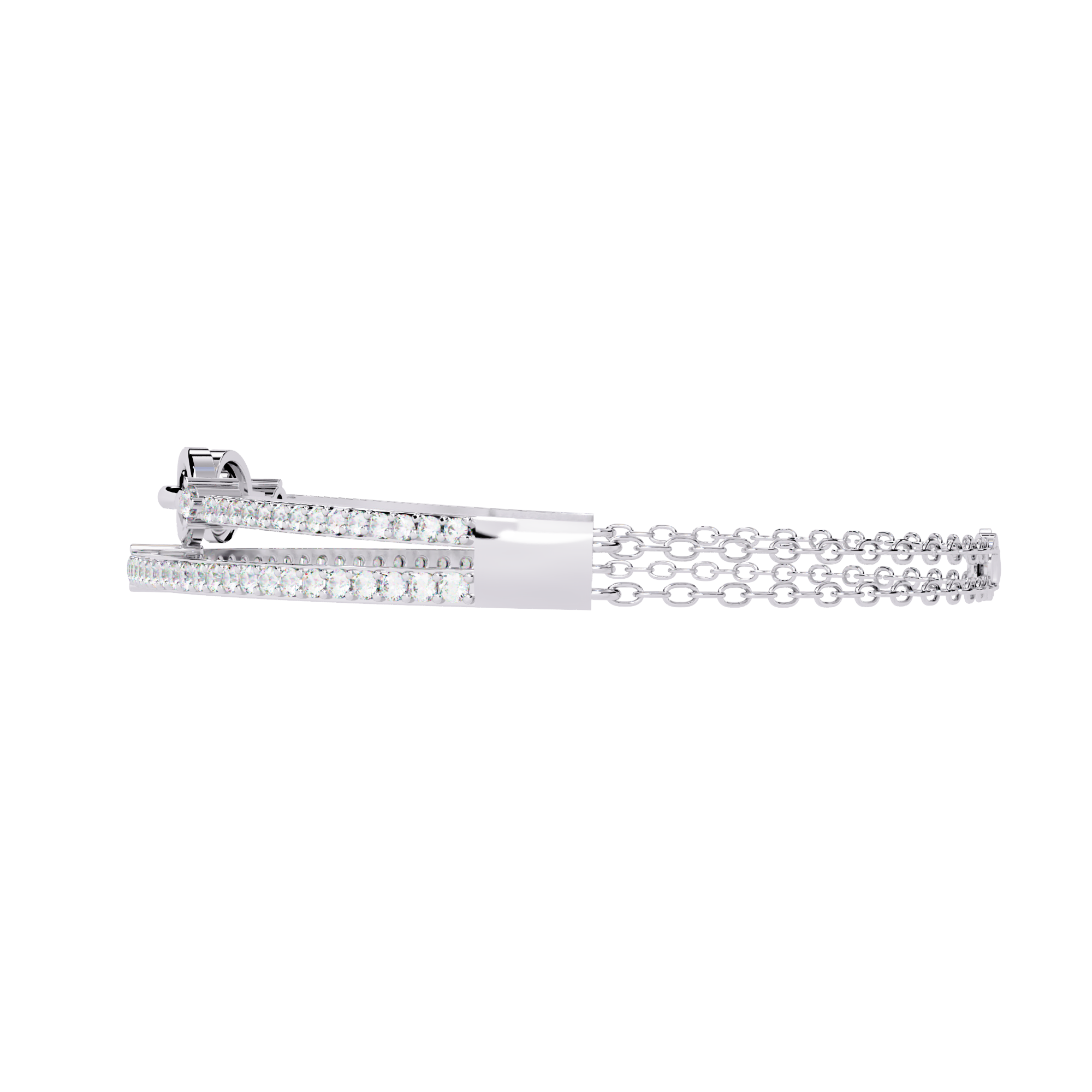 0.86 CT FILIGREE GRACE BRACELET 18K