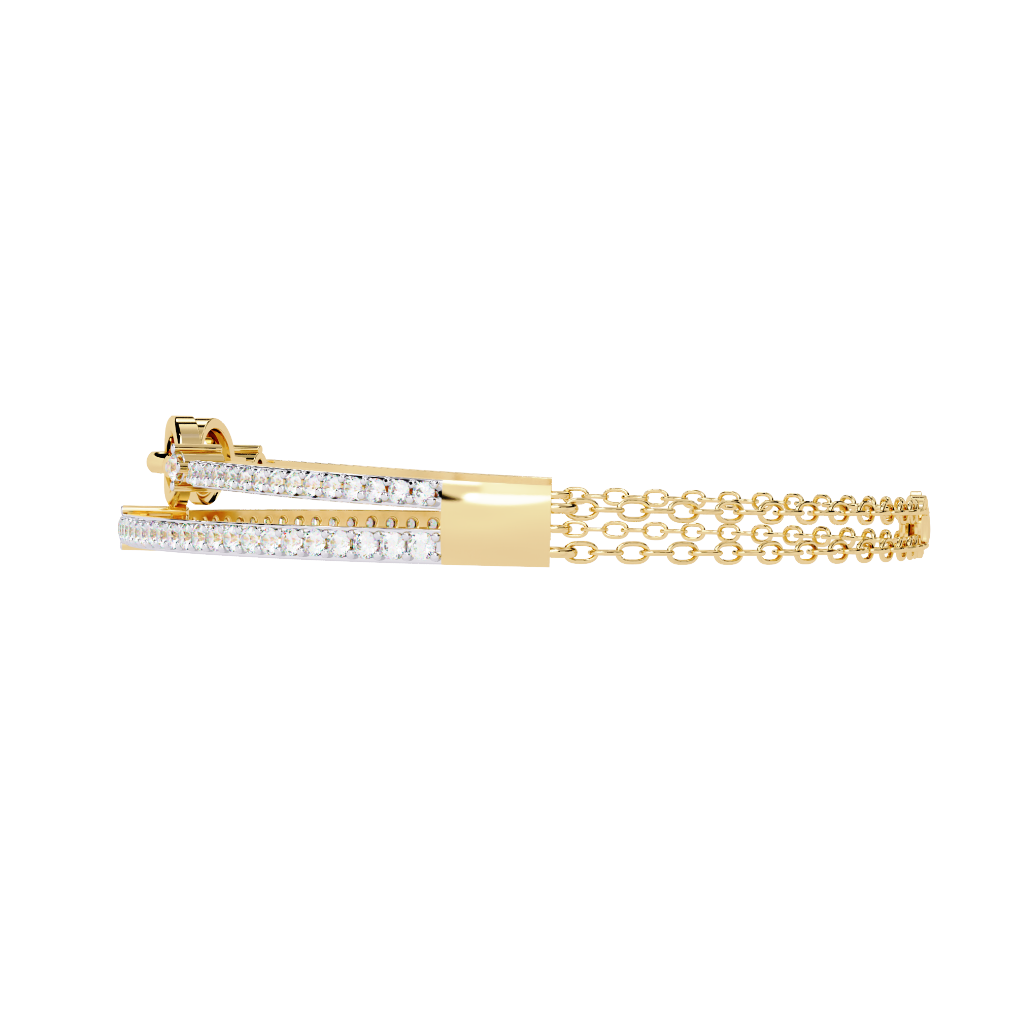 0.86 CT FILIGREE GRACE BRACELET 18K