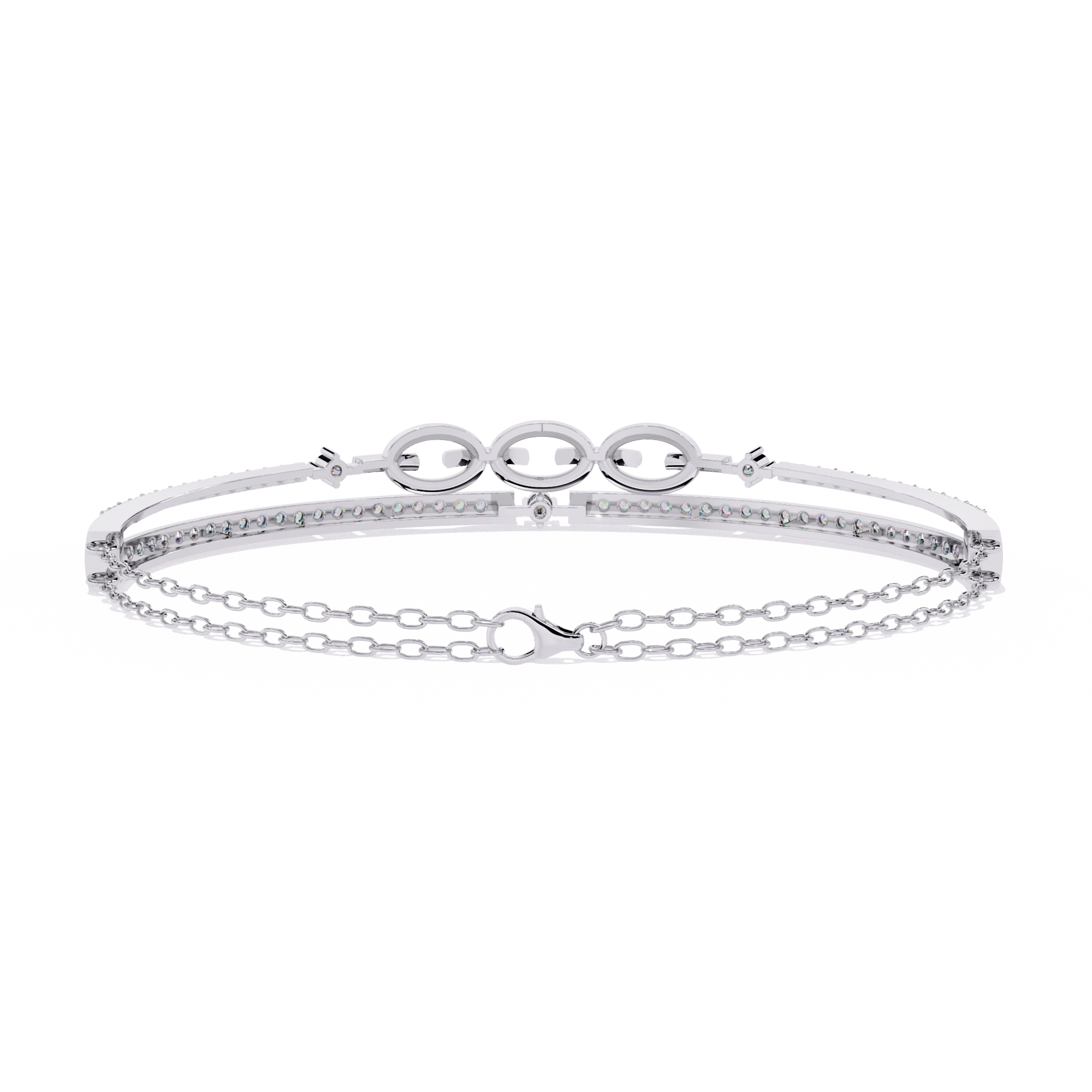0.86 CT FILIGREE GRACE BRACELET 18K