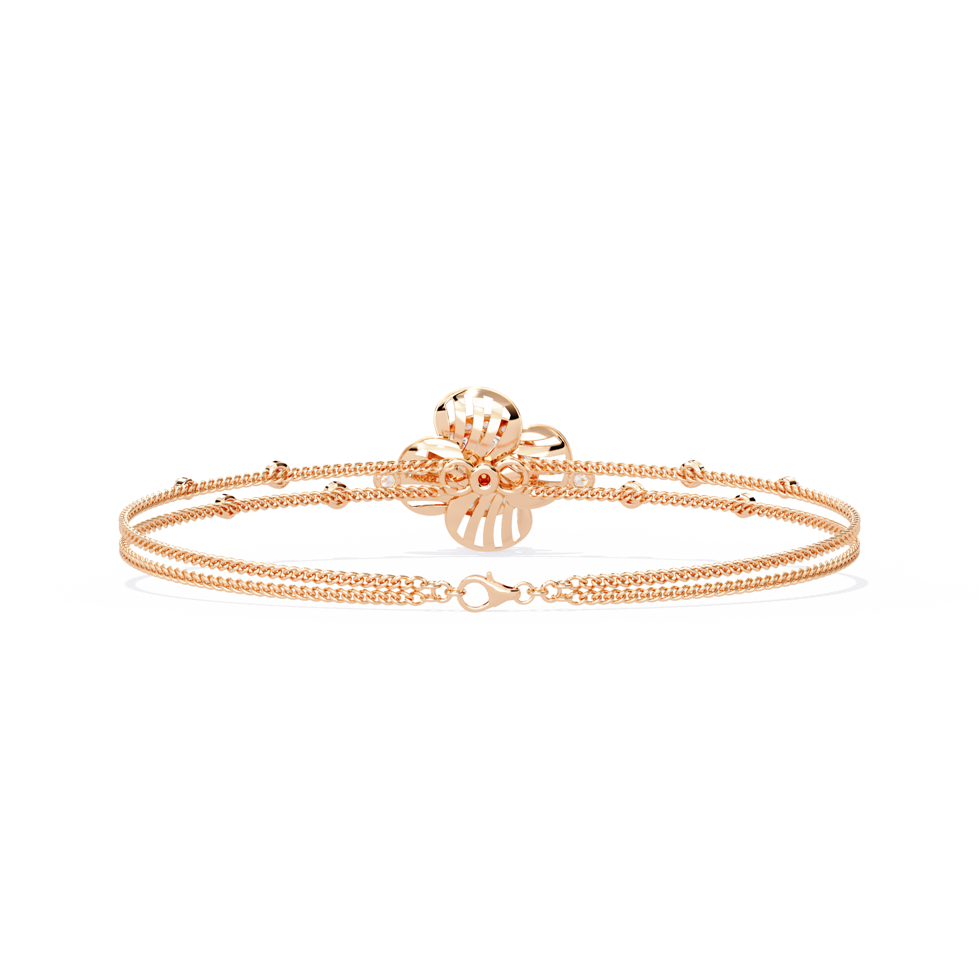 0.95 CT RADIANT BLOOM BRACELET