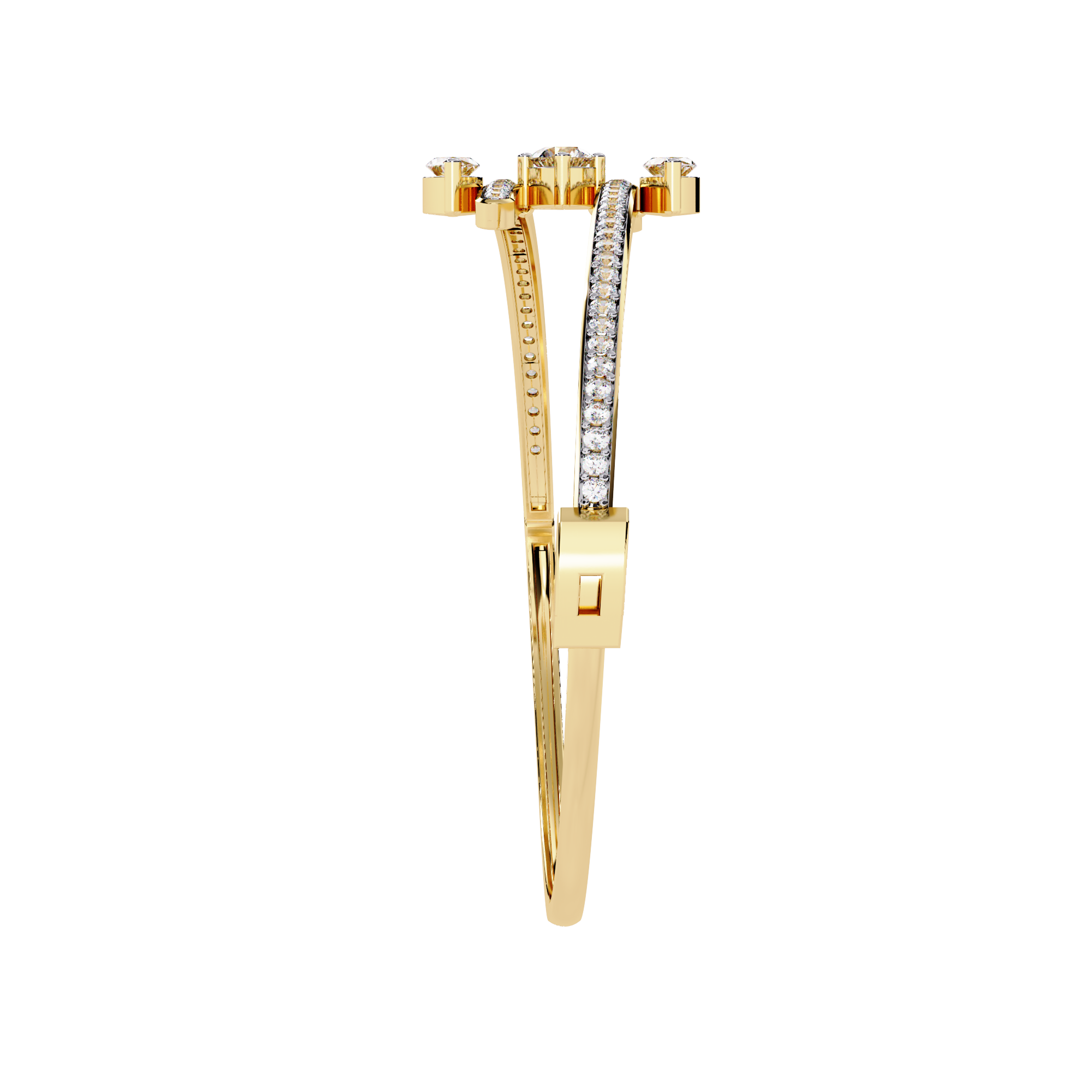 1.57 CT DUET MARQUISE BRACELET 18K
