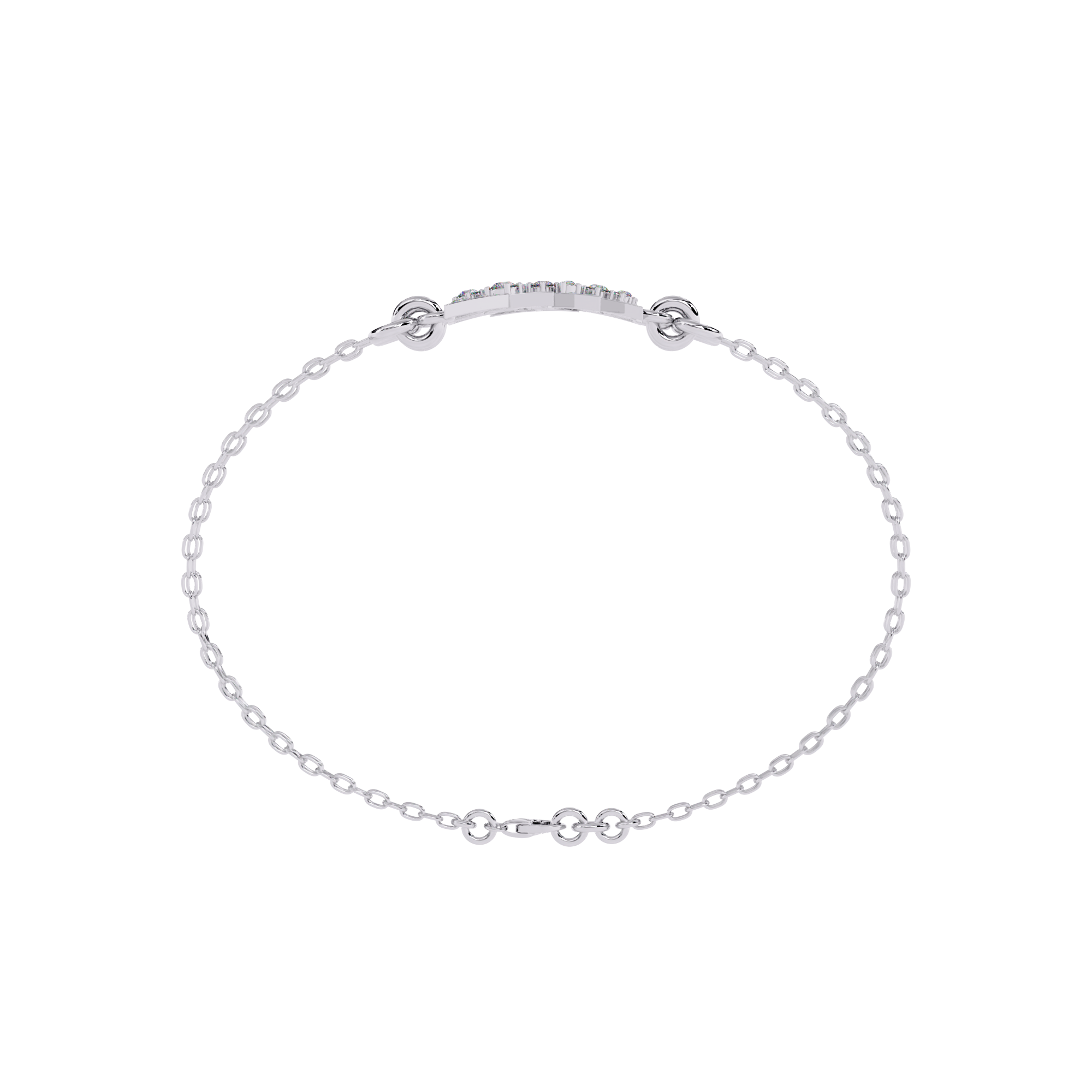 0.29 CT STARFALL CHAIN BRACELET