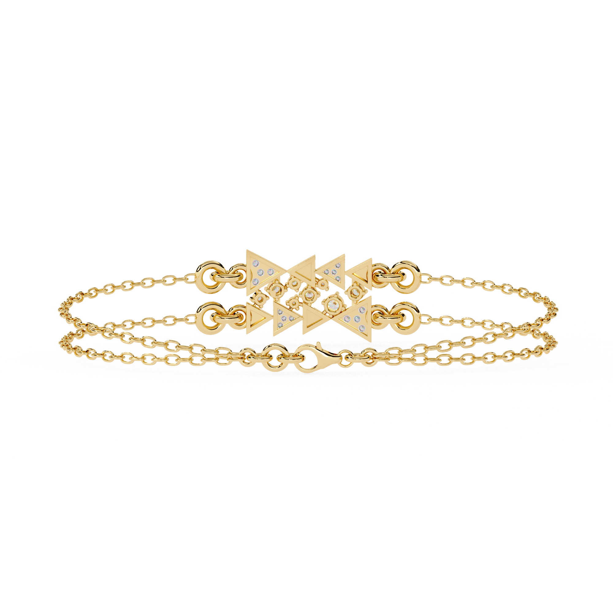 0.29 CT STARFALL CHAIN BRACELET