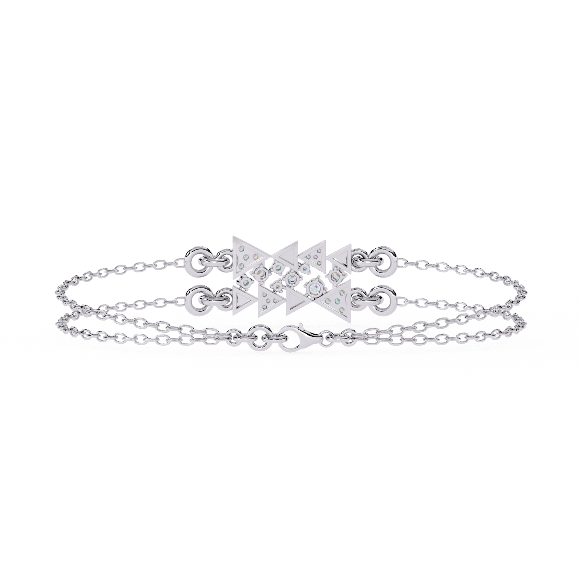 0.29 CT STARFALL CHAIN BRACELET