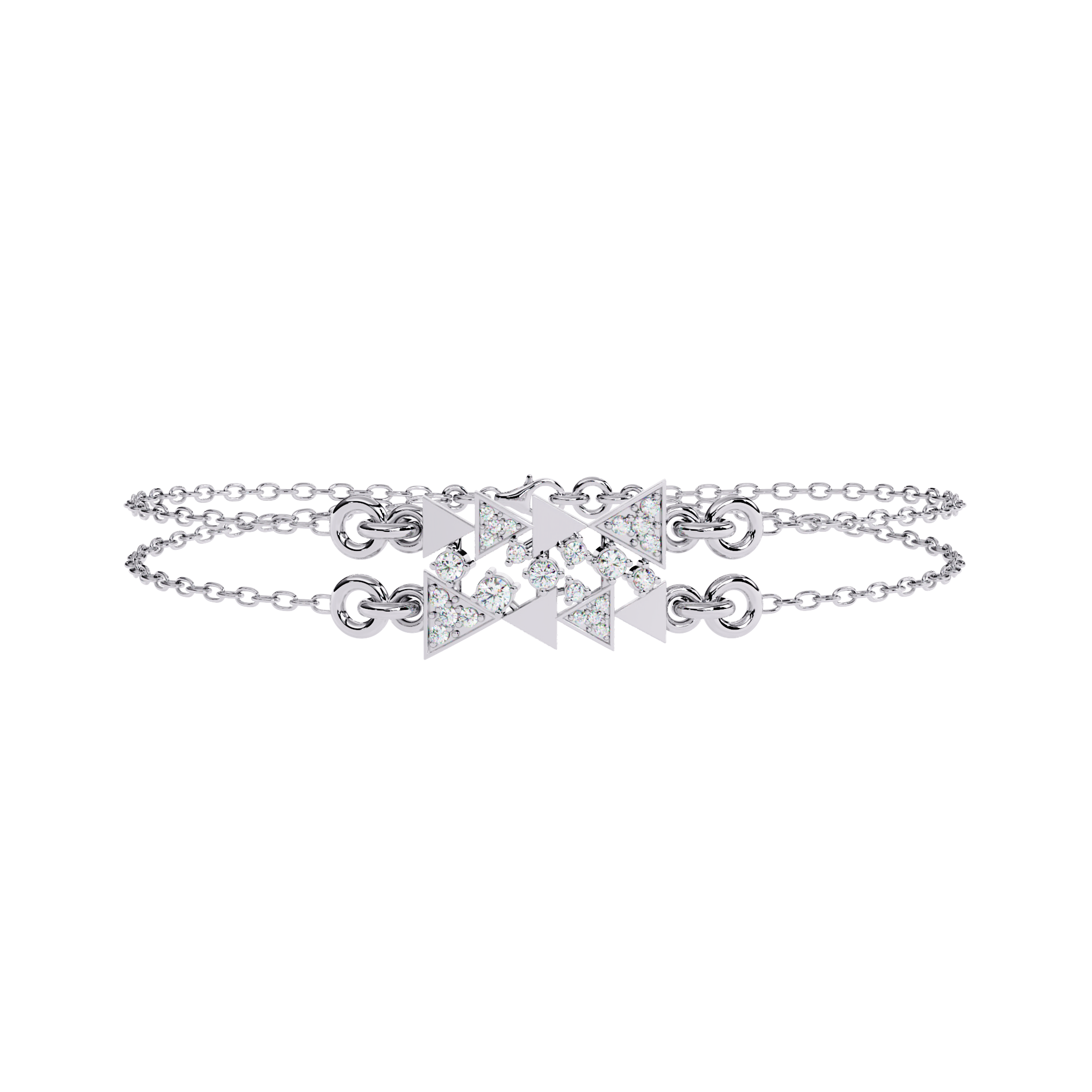 0.29 CT STARFALL CHAIN BRACELET