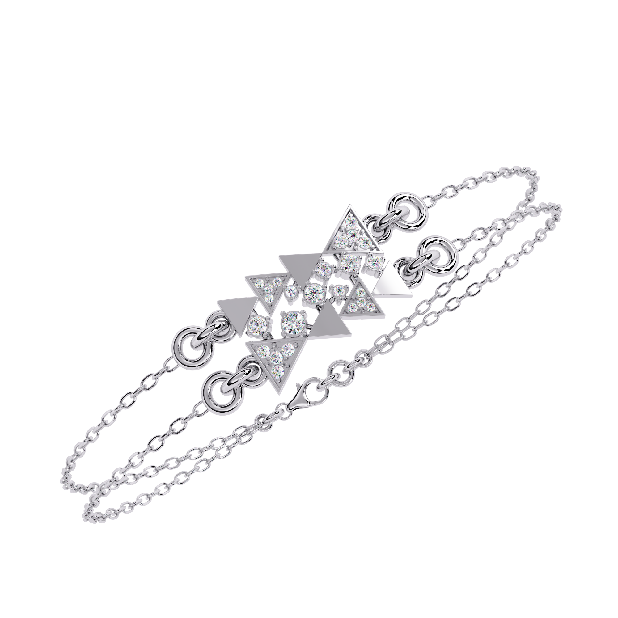 0.29 CT STARFALL CHAIN BRACELET