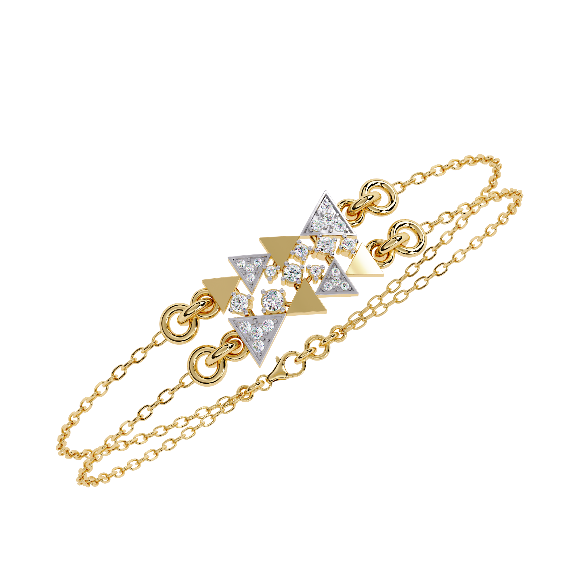 0.29 CT STARFALL CHAIN BRACELET
