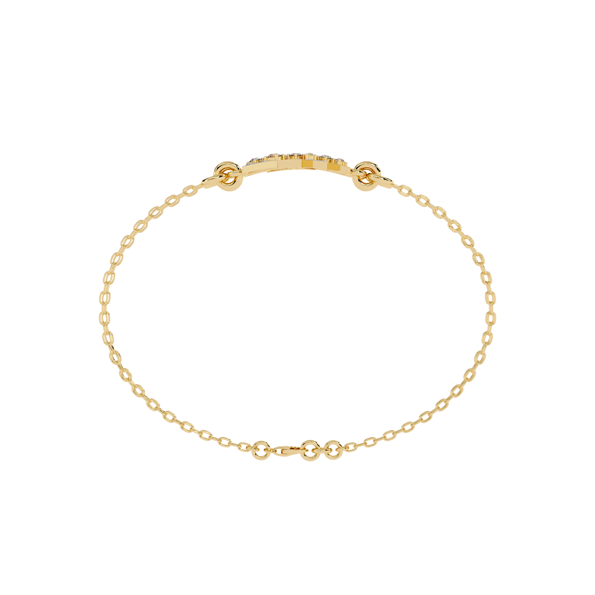 0.29 CT STARFALL CHAIN BRACELET