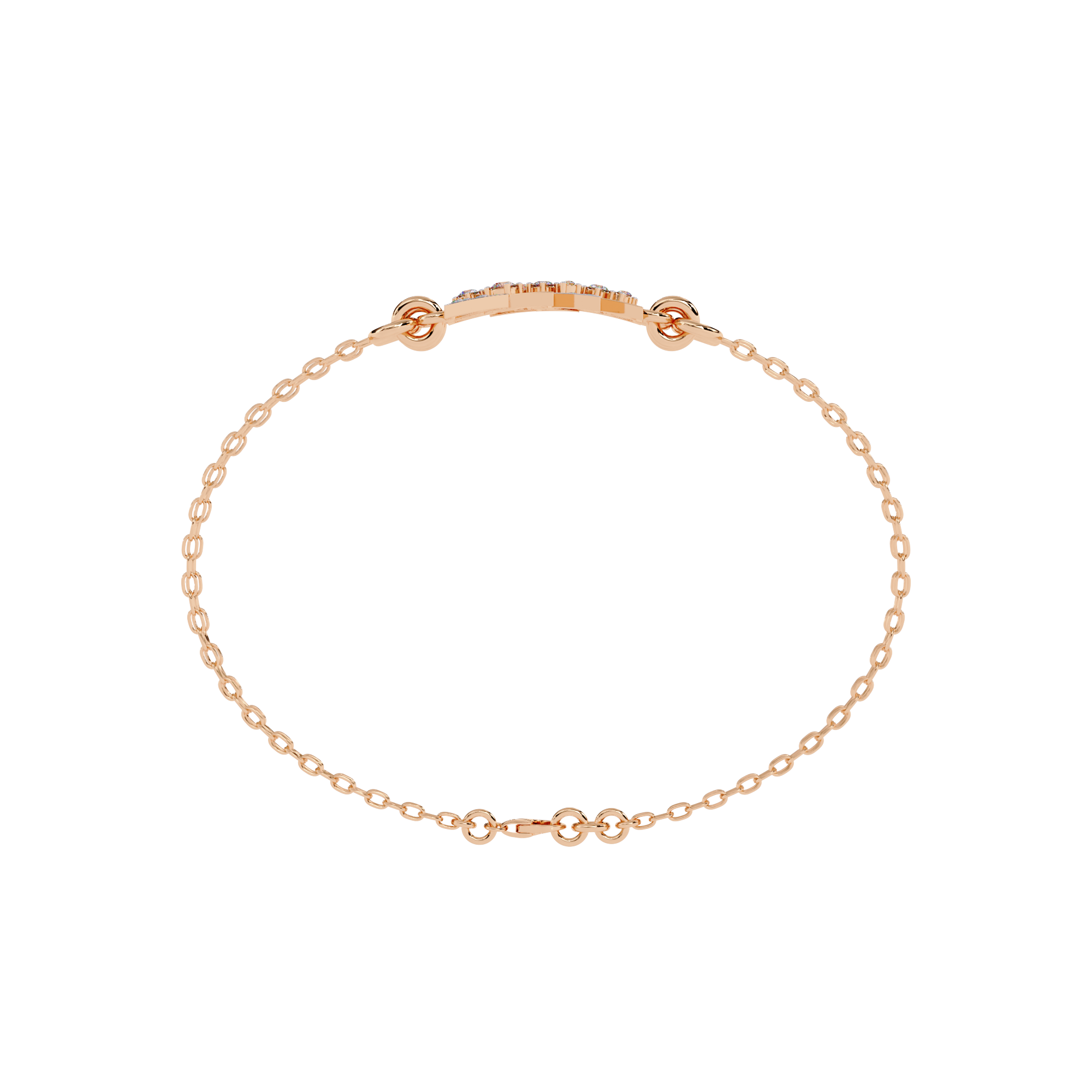 0.29 CT STARFALL CHAIN BRACELET