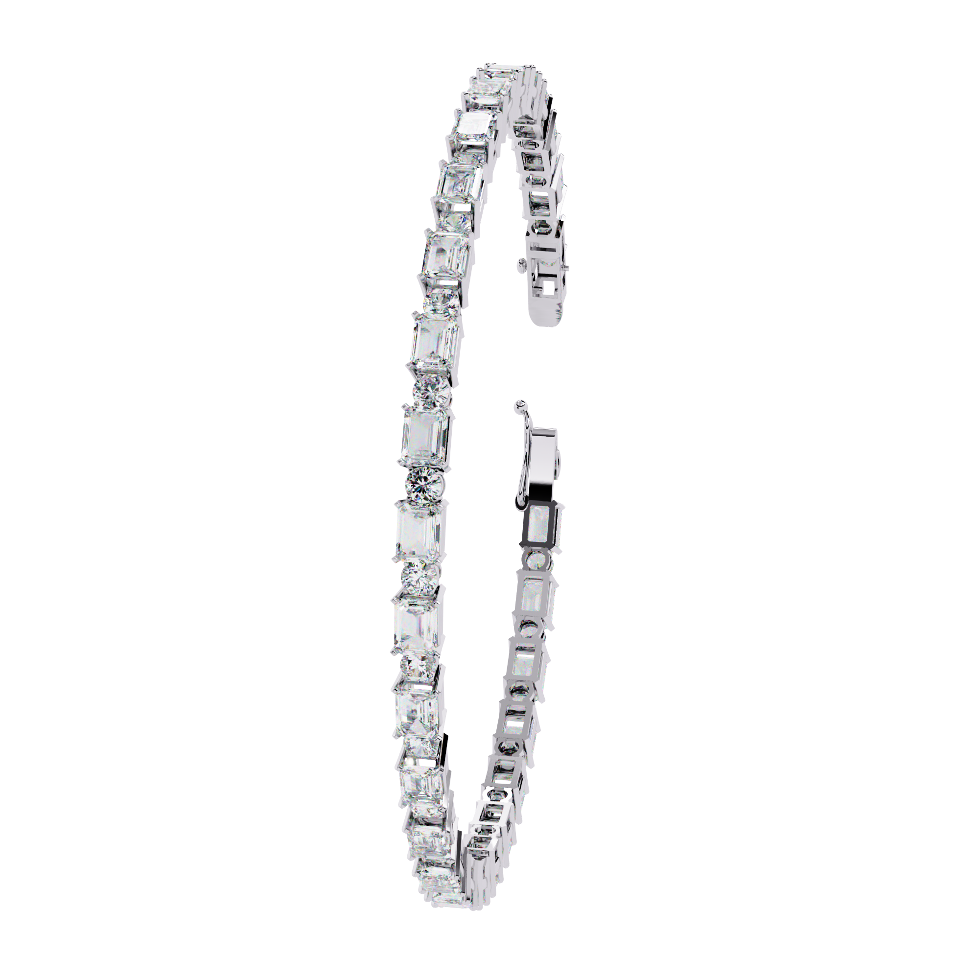 0.96 CT MINIMALIST GLINT BRACELET