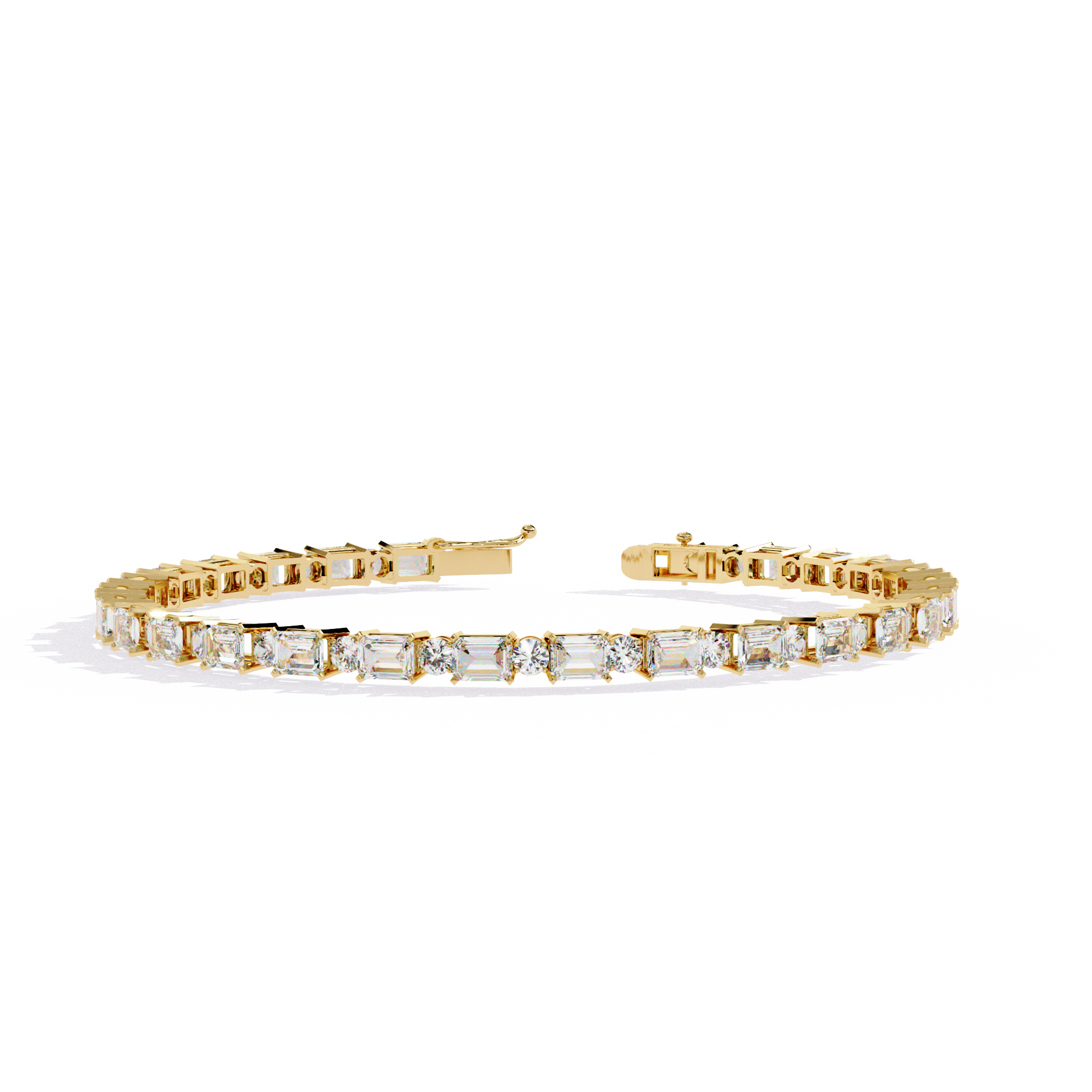 0.96 CT MINIMALIST GLINT BRACELET