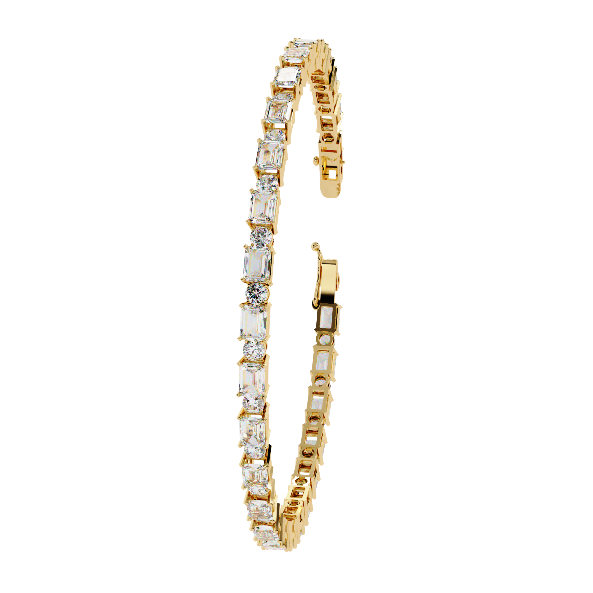 0.96 CT MINIMALIST GLINT BRACELET