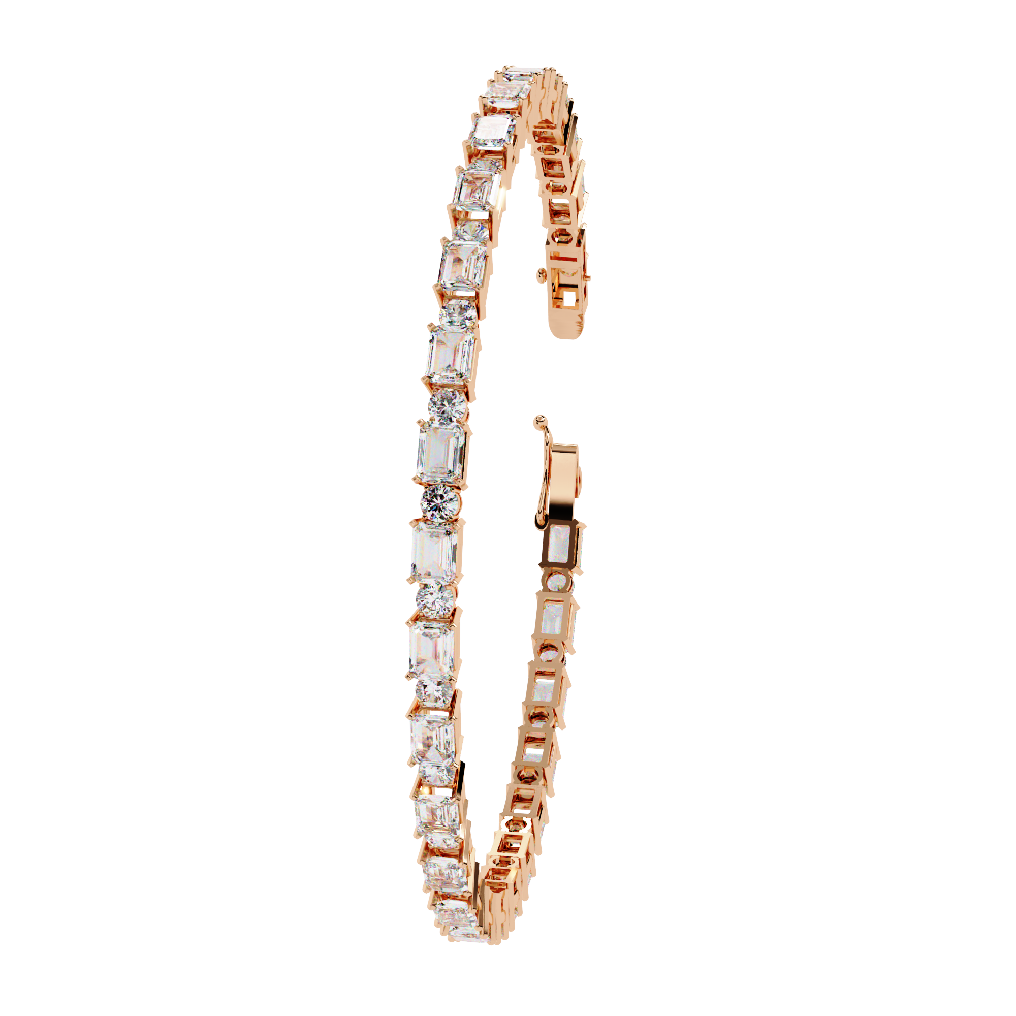 0.96 CT MINIMALIST GLINT BRACELET
