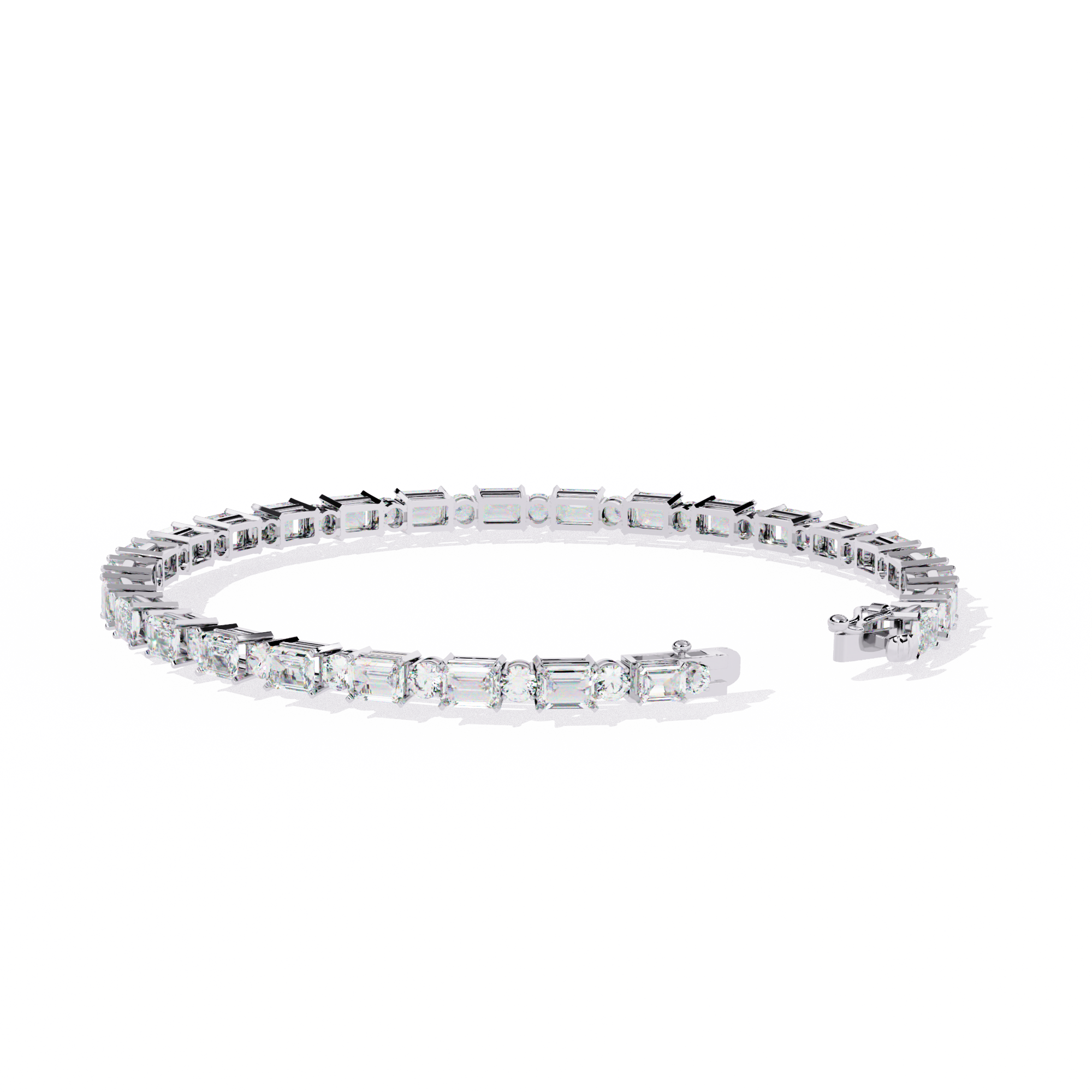 0.96 CT MINIMALIST GLINT BRACELET