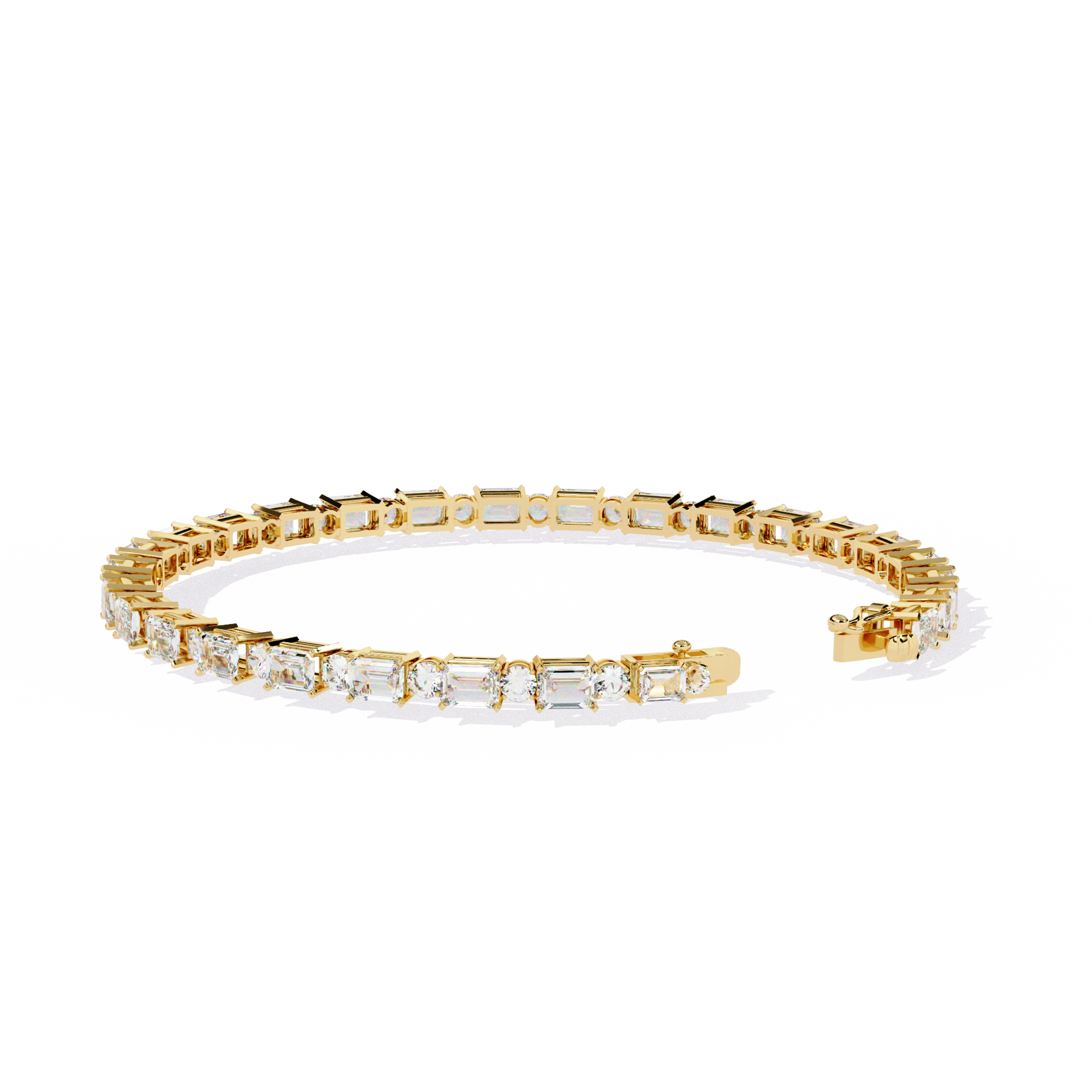 0.96 CT MINIMALIST GLINT BRACELET