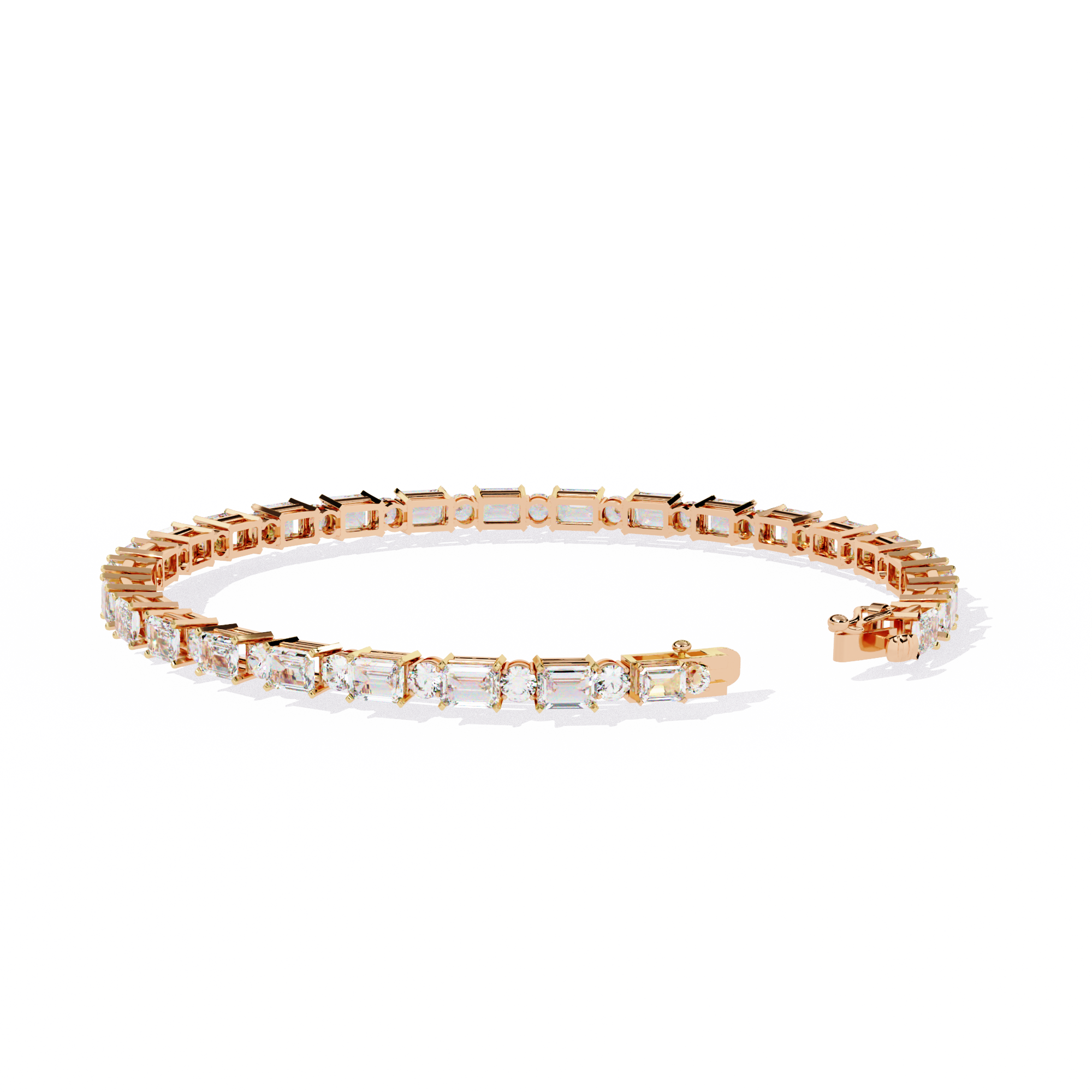 0.96 CT MINIMALIST GLINT BRACELET