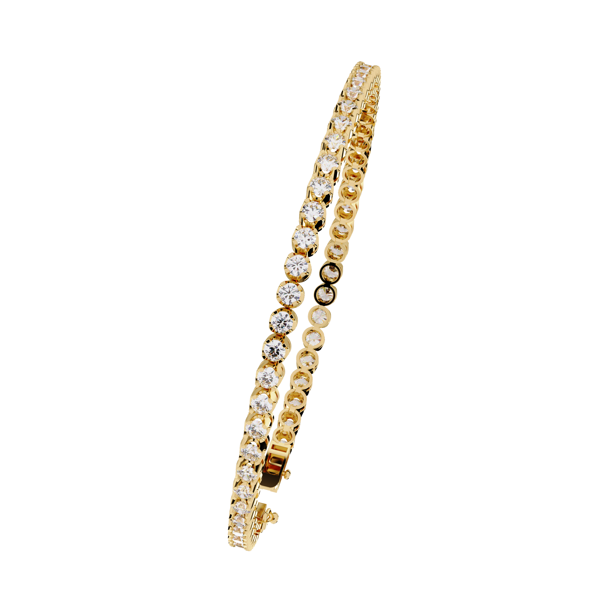2.62 CT OPULENT TWIN-LINE BRACELET