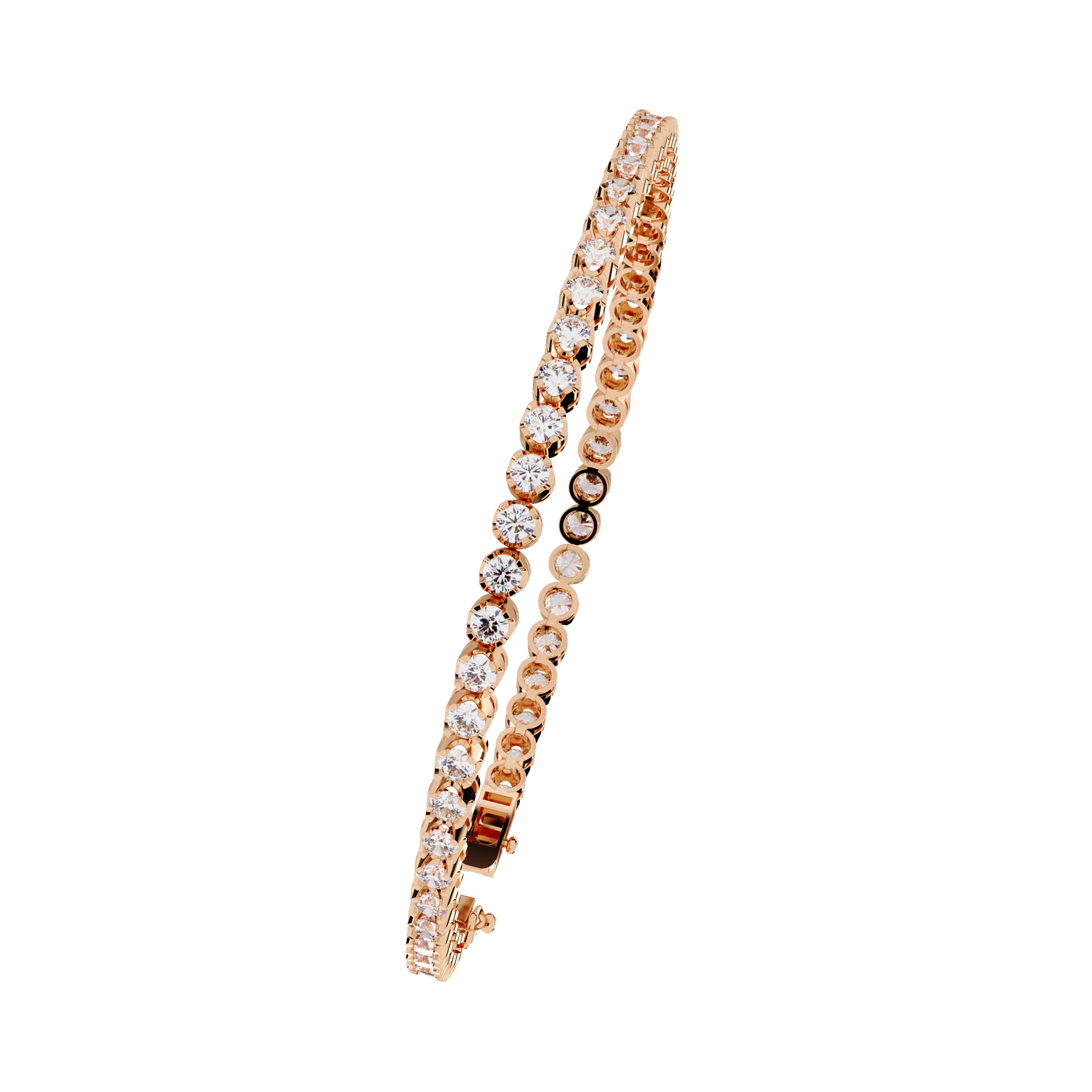 2.62 CT OPULENT TWIN-LINE BRACELET