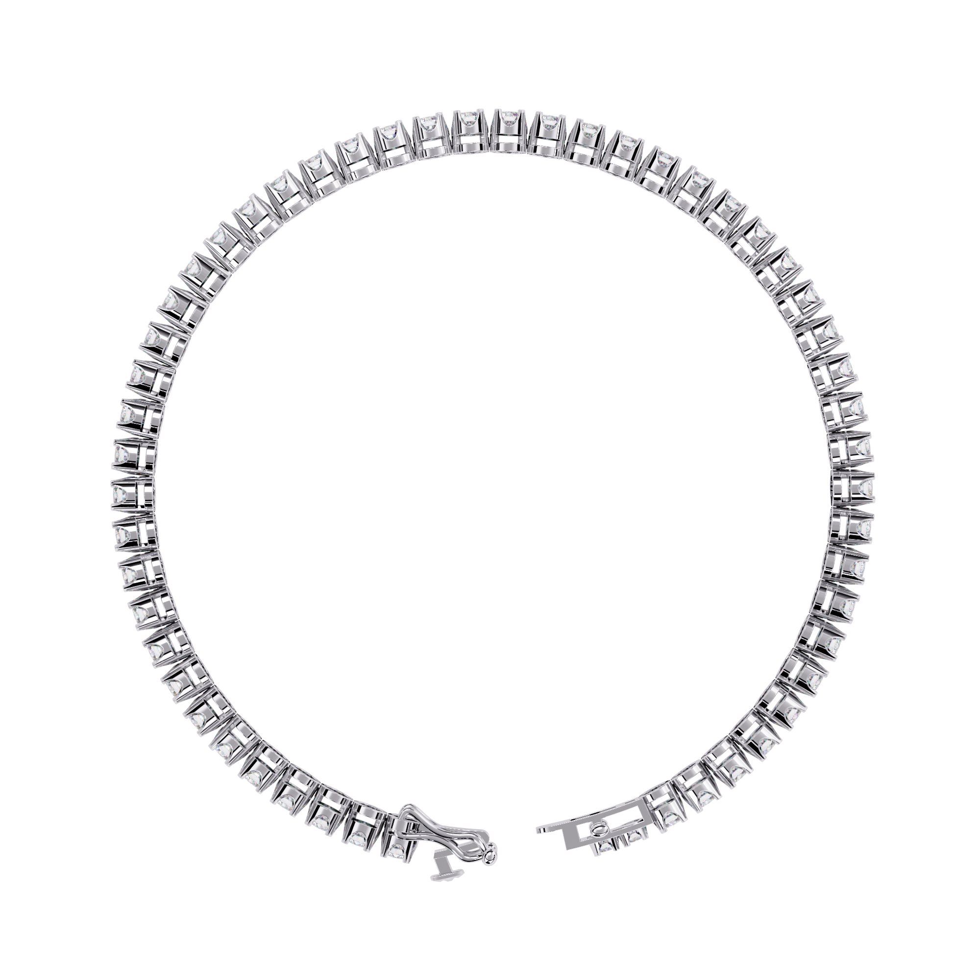 2.62 CT OPULENT TWIN-LINE BRACELET