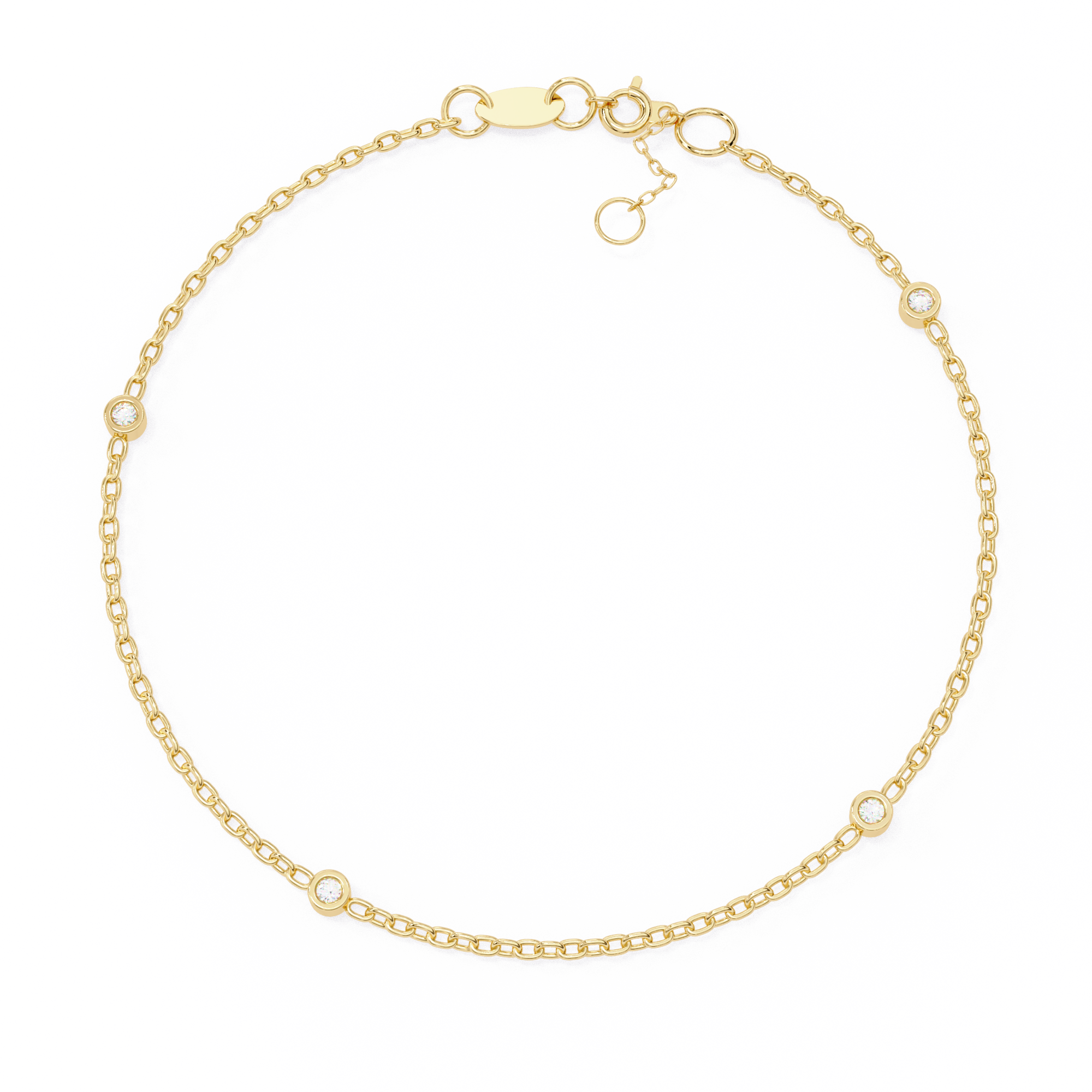 1 ct Centennial Spark Bracelet 9k